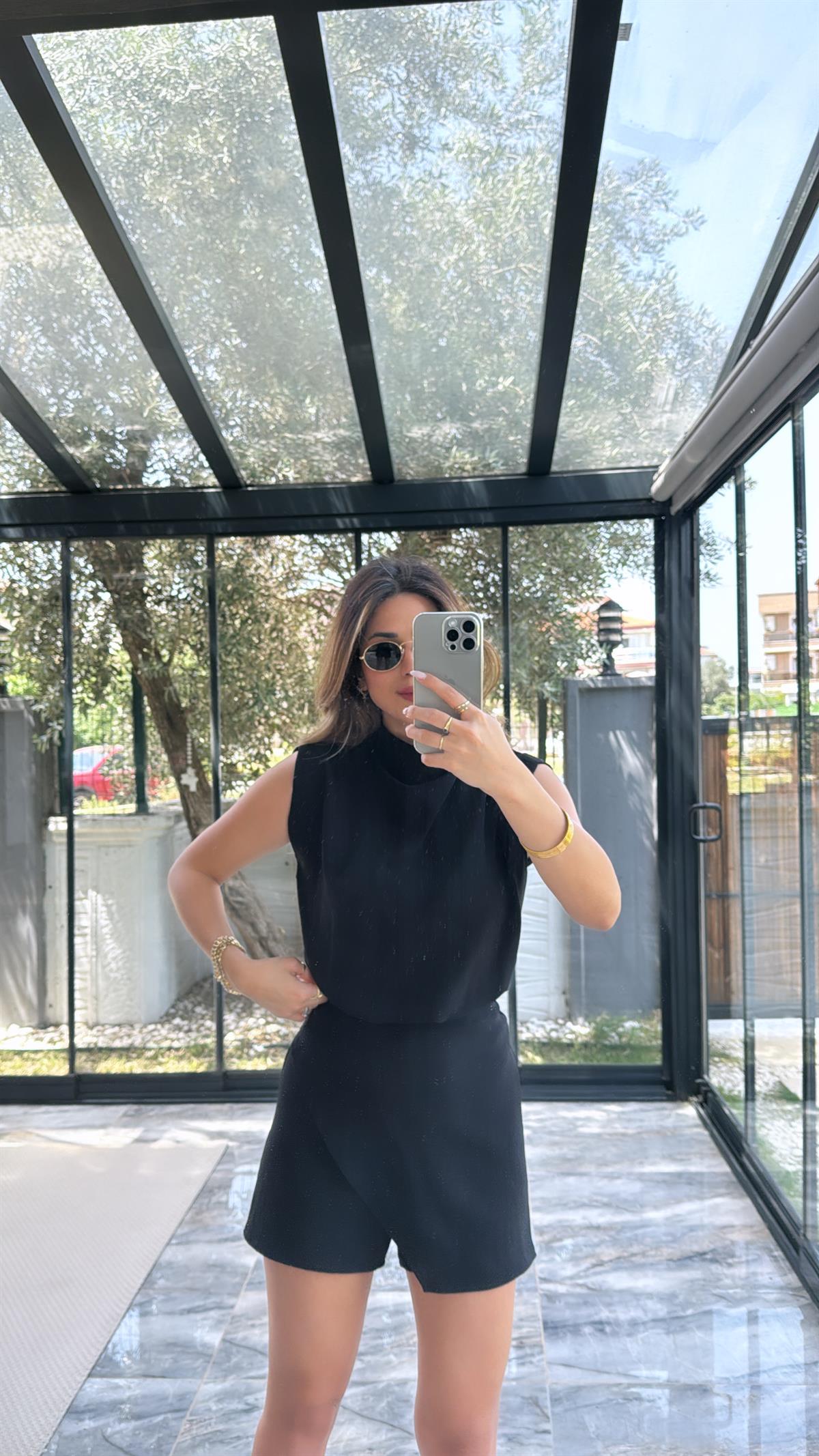 Siyah ZR Model Tulum