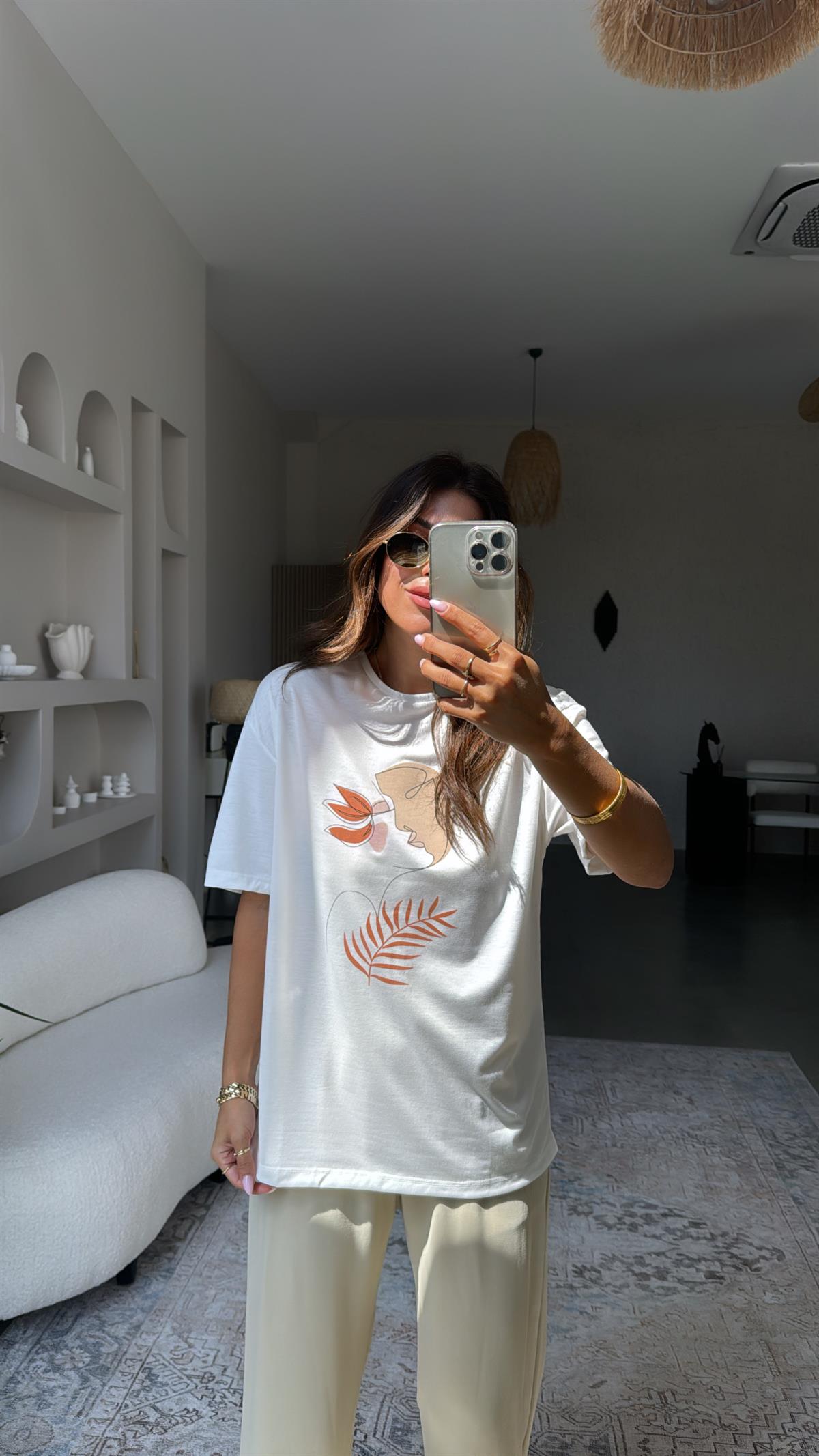 Soft Yüz Baskılı Tshirt