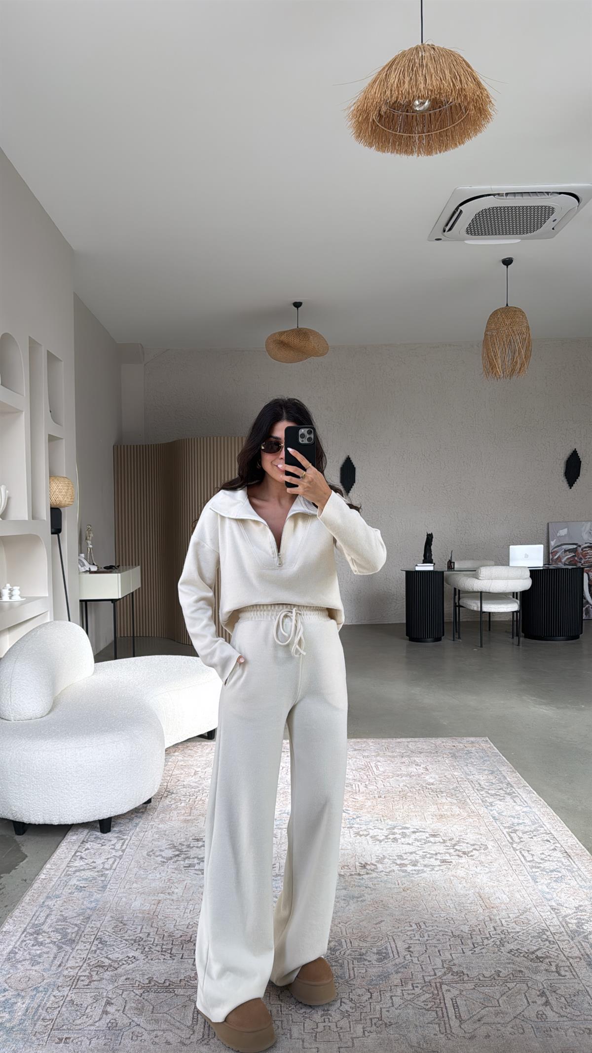 Taş Fermuarlı Selanik Takım