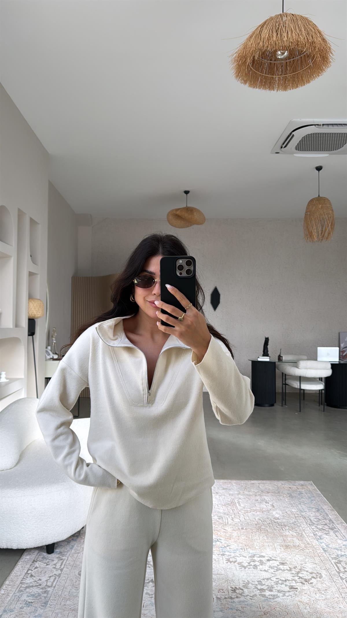 Taş Fermuarlı Selanik Takım