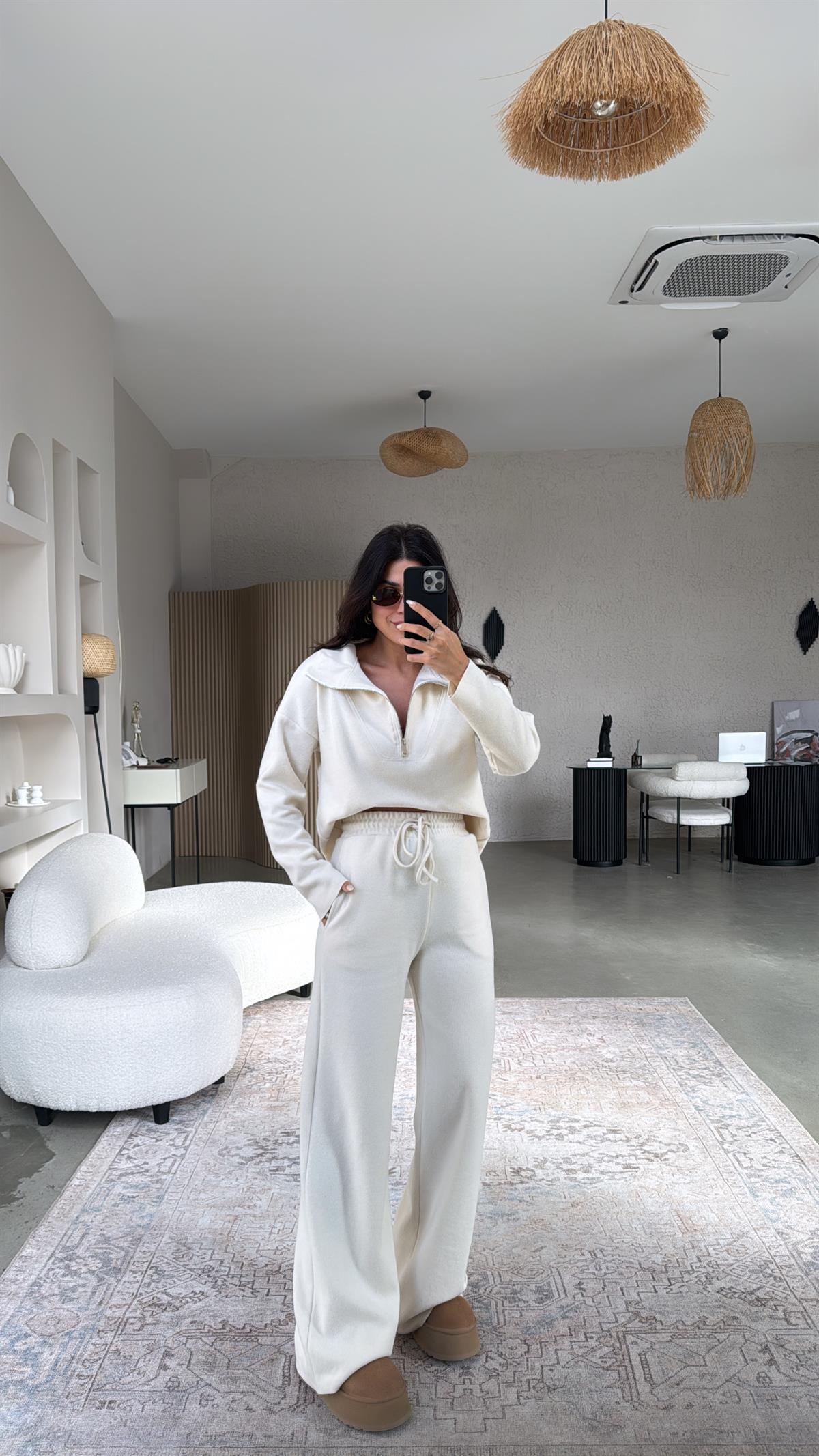 Taş Fermuarlı Selanik Takım