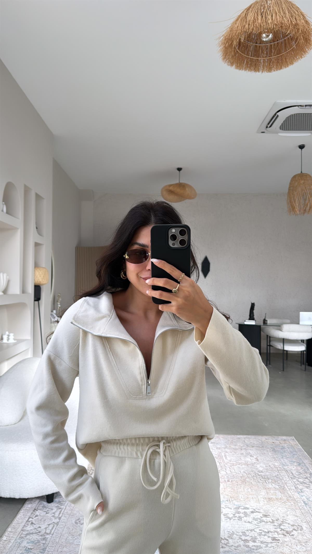 Taş Fermuarlı Selanik Takım