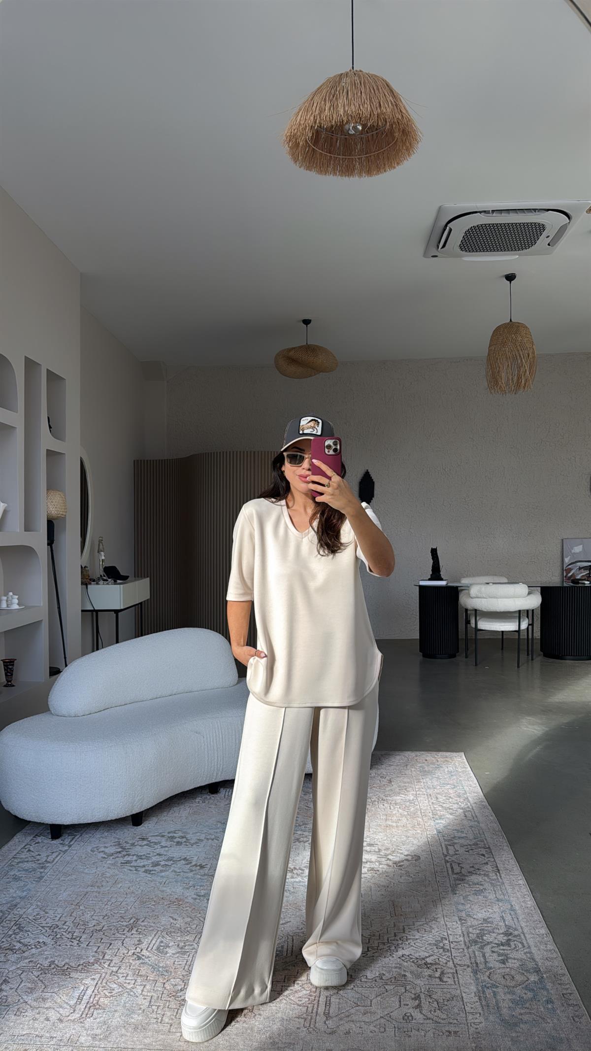 Taş Rengi Çımalı Oys Takım