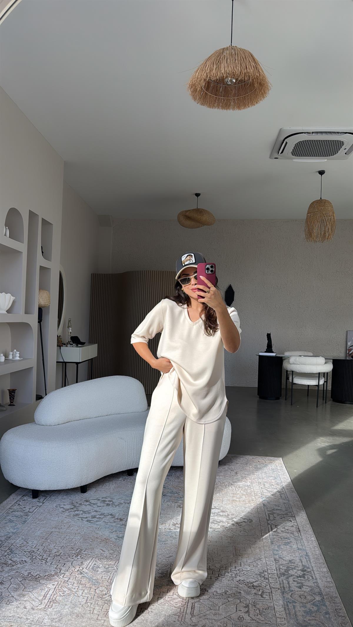 Taş Rengi Çımalı Oys Takım