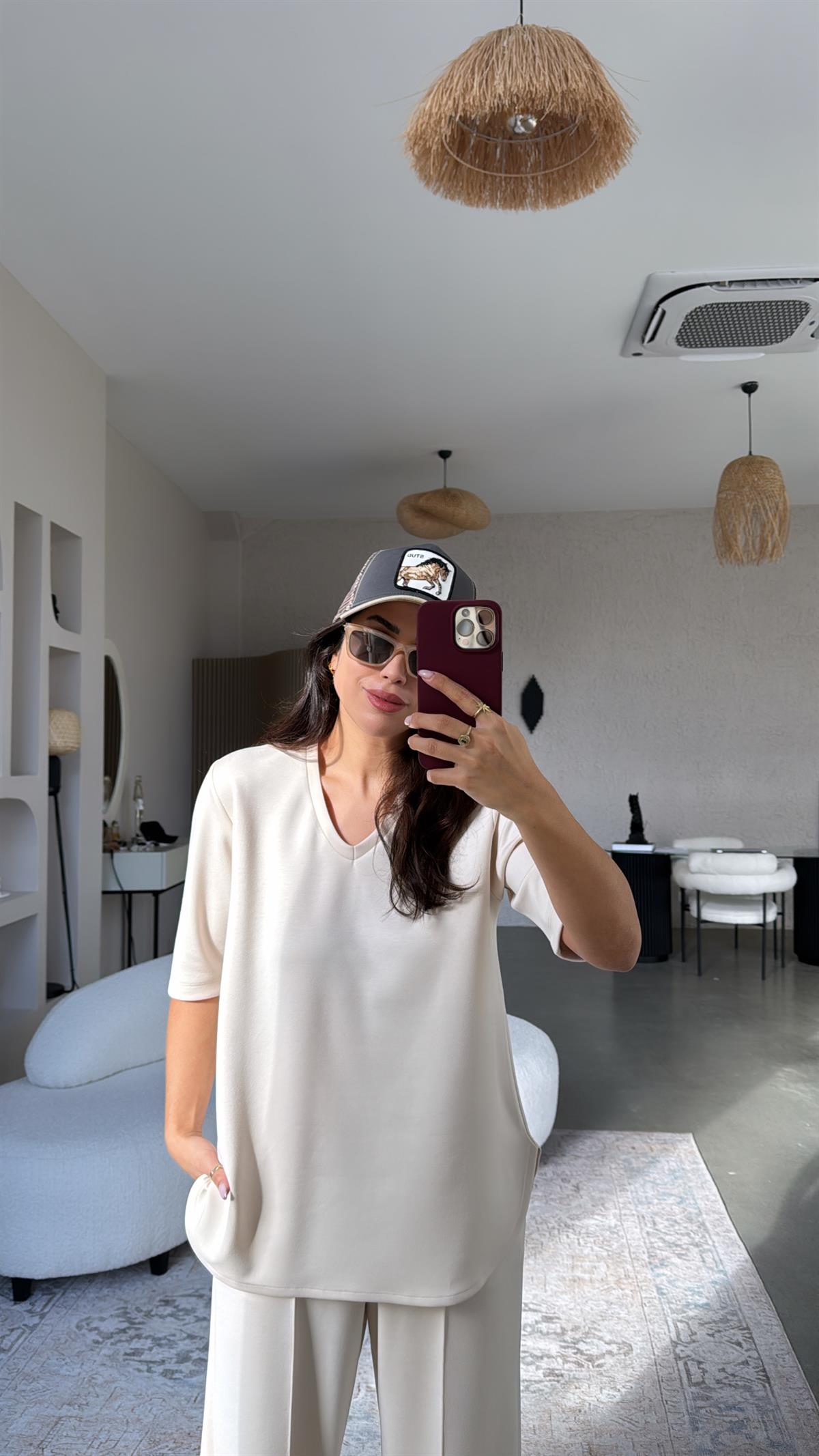 Taş Rengi Çımalı Oys Takım