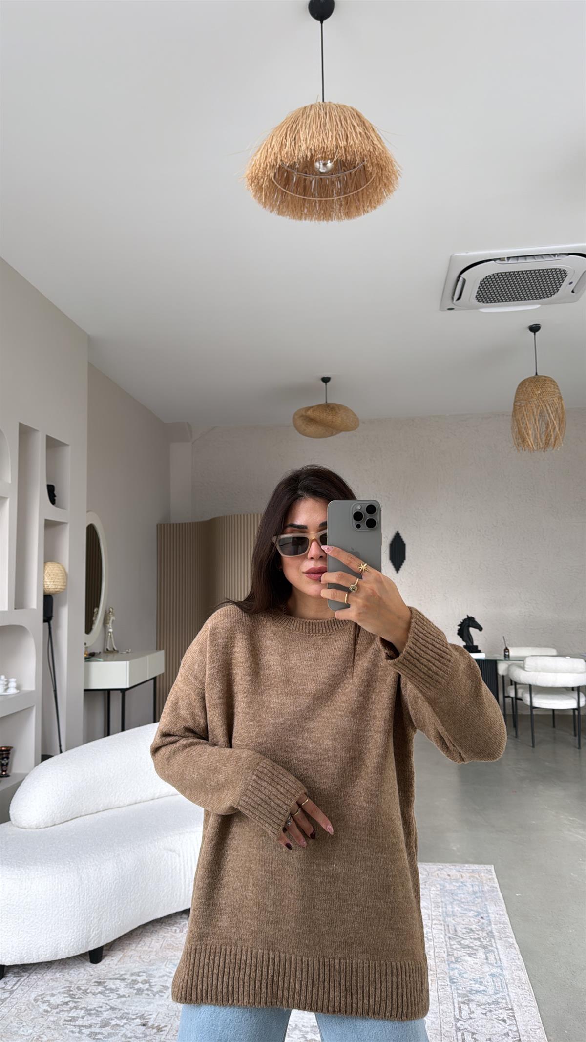 Vizon Bisiklet Yaka Yumoş Kazak