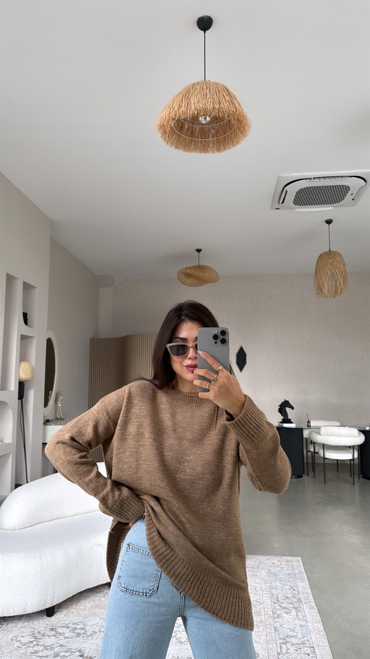 Vizon Bisiklet Yaka Yumoş Kazak