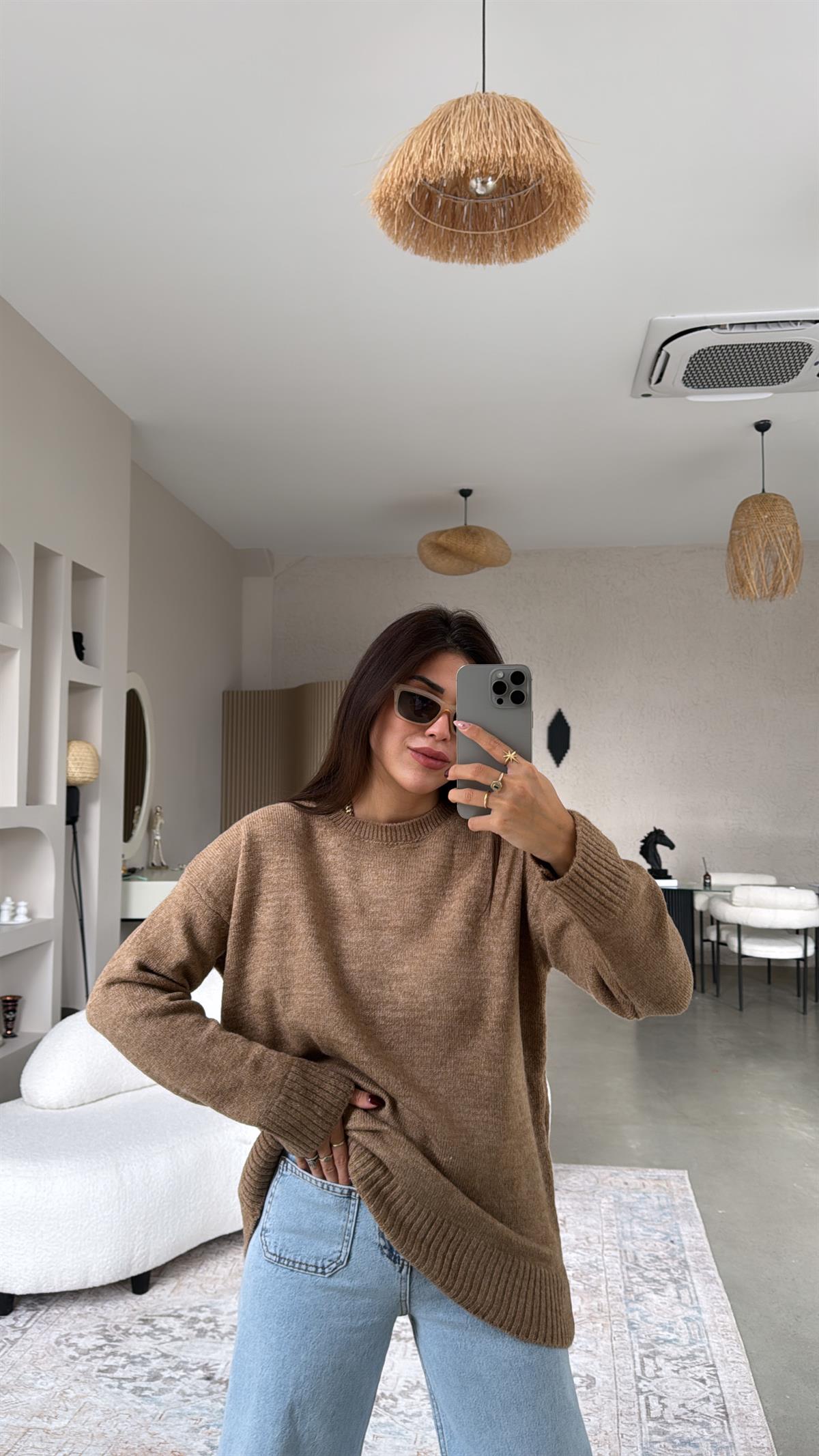 Vizon Bisiklet Yaka Yumoş Kazak