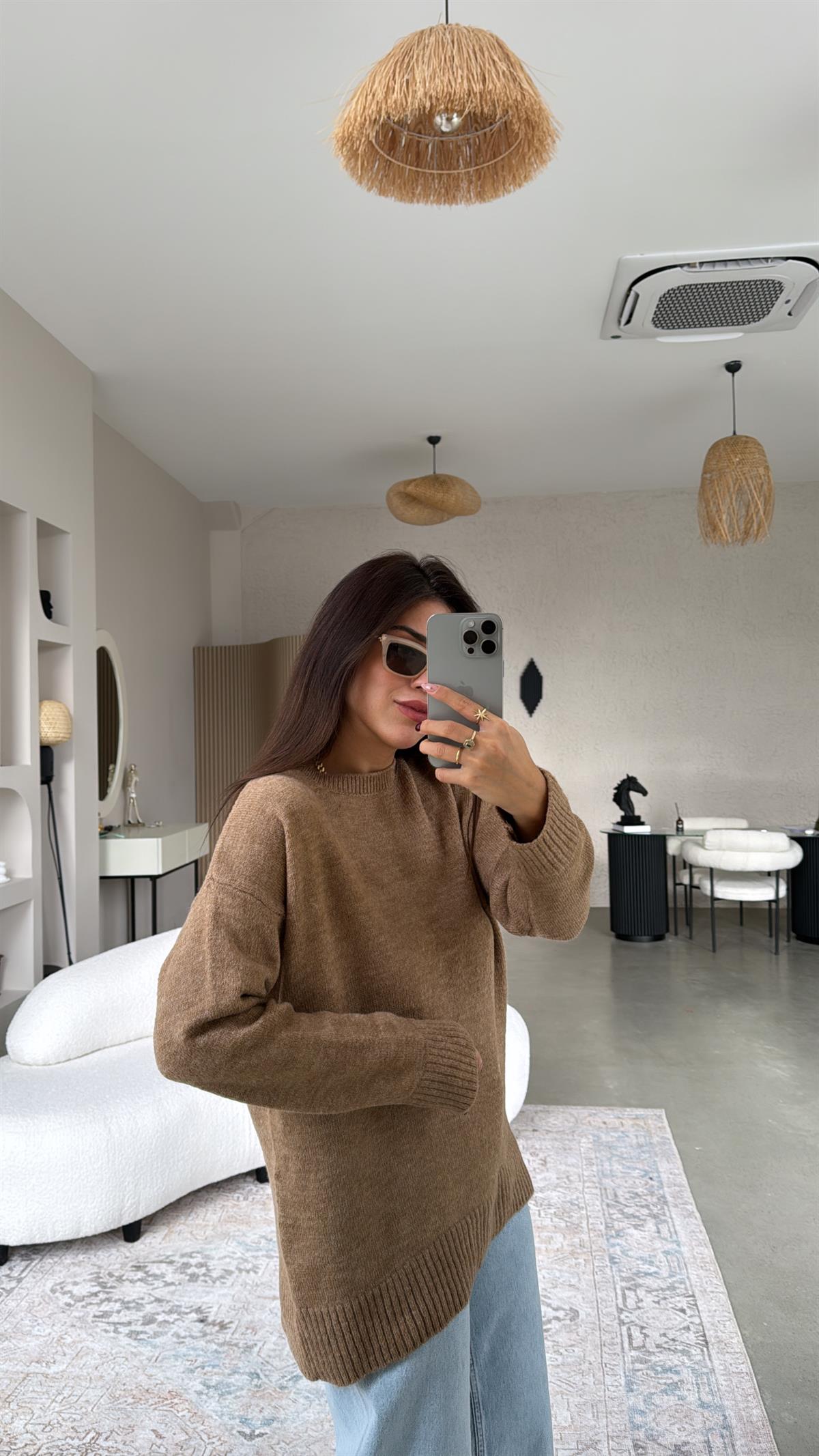 Vizon Bisiklet Yaka Yumoş Kazak