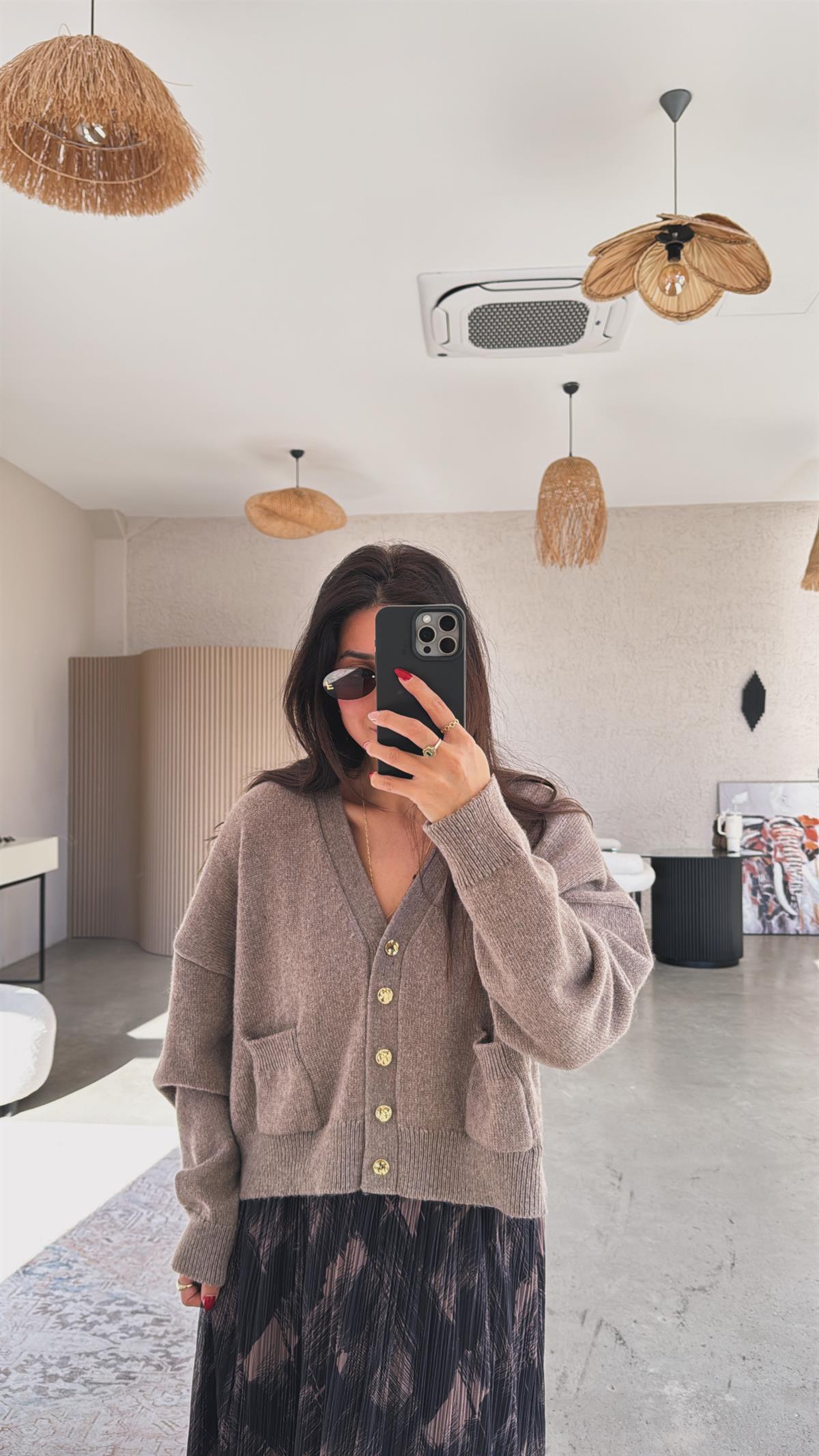 Vizon Dlv Cepli Triko Hırka