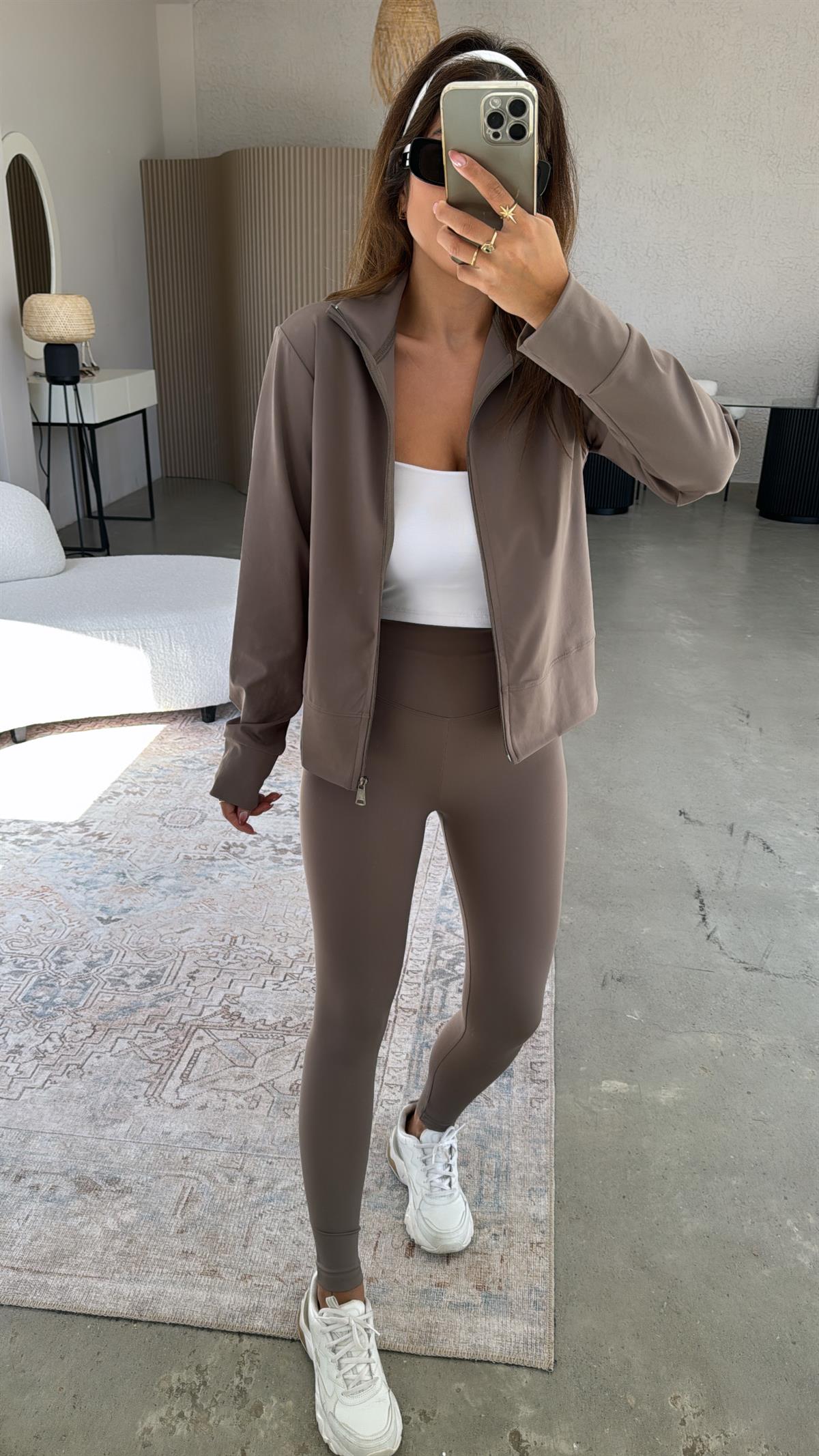 Vizon Orijinal Oys Toparlayıcı Tayt Ceket Takım