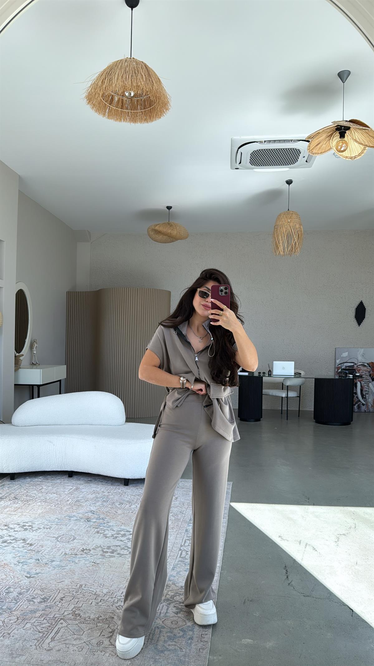 Vizon Premium Yelekli Modal Takım