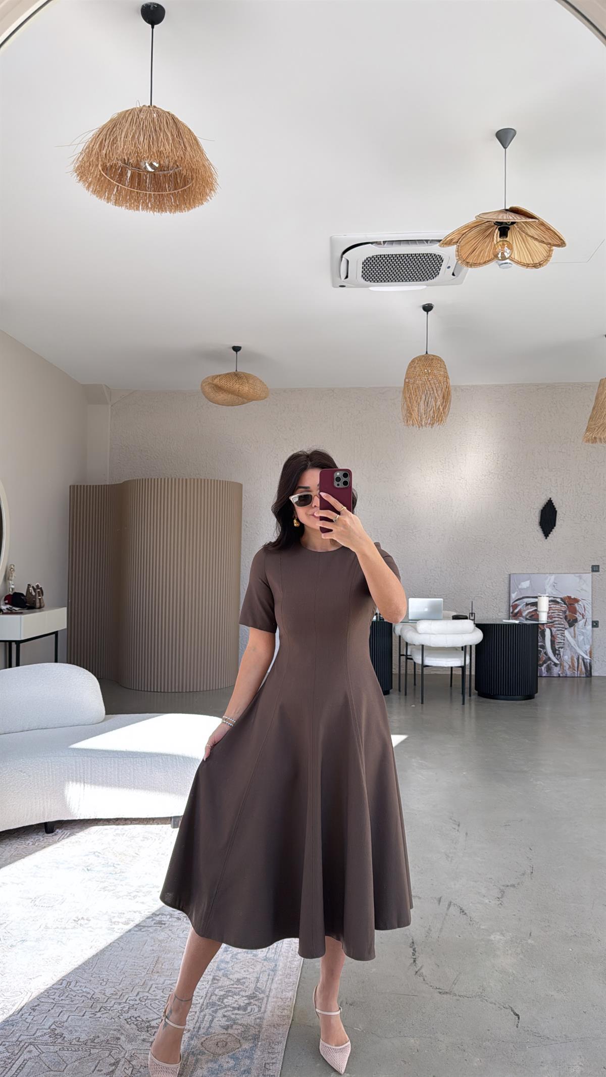 Vizon ZR Uzun Premium Elbise