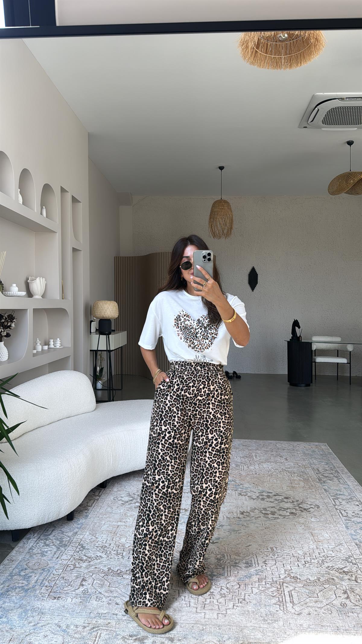 Zr Leopar Pantolon