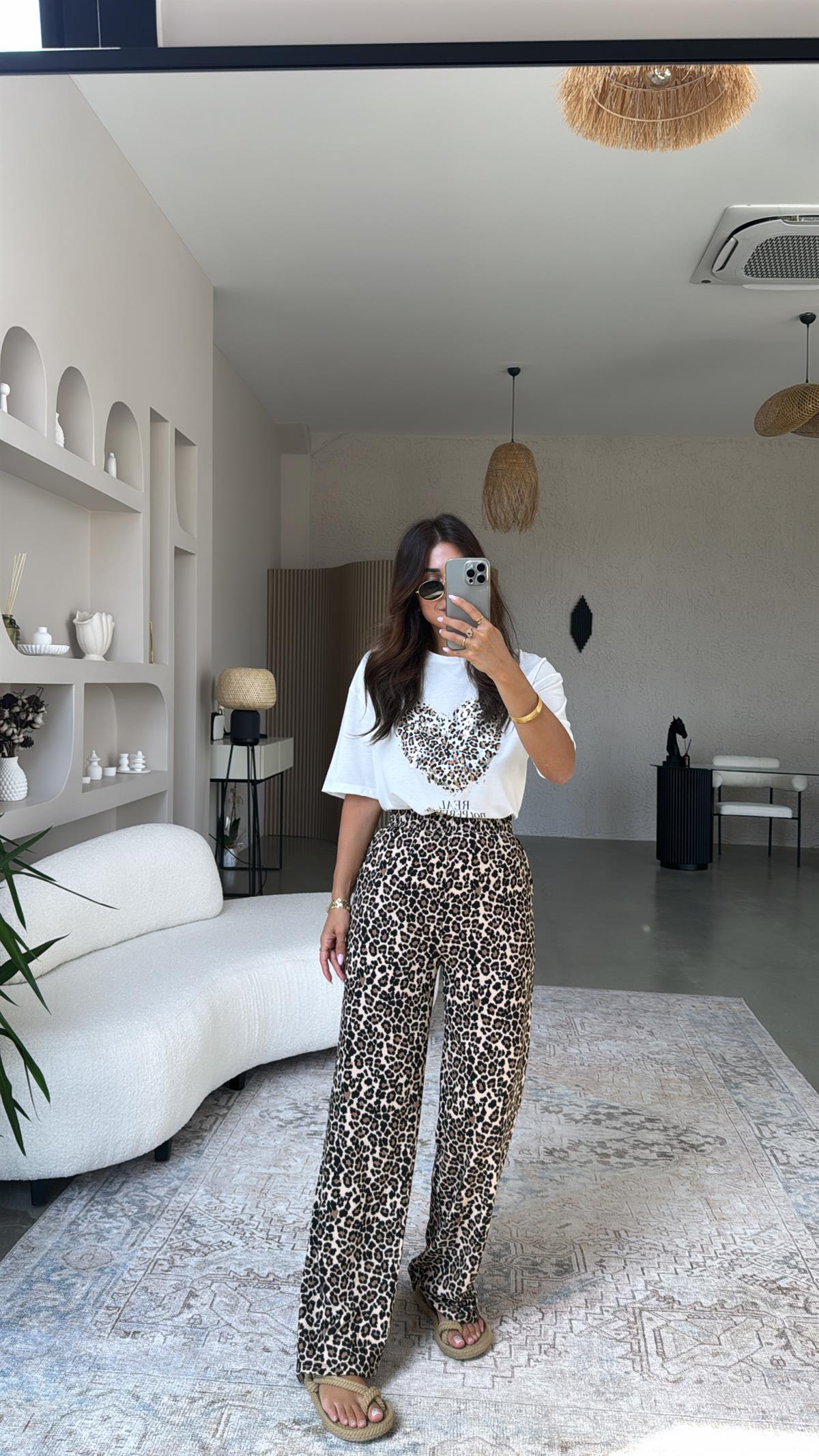 Zr Leopar Pantolon
