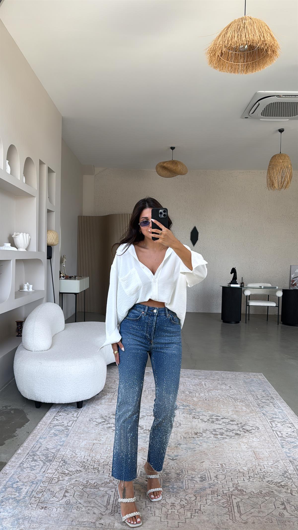 ZR Orijinal Pırıltı Jean