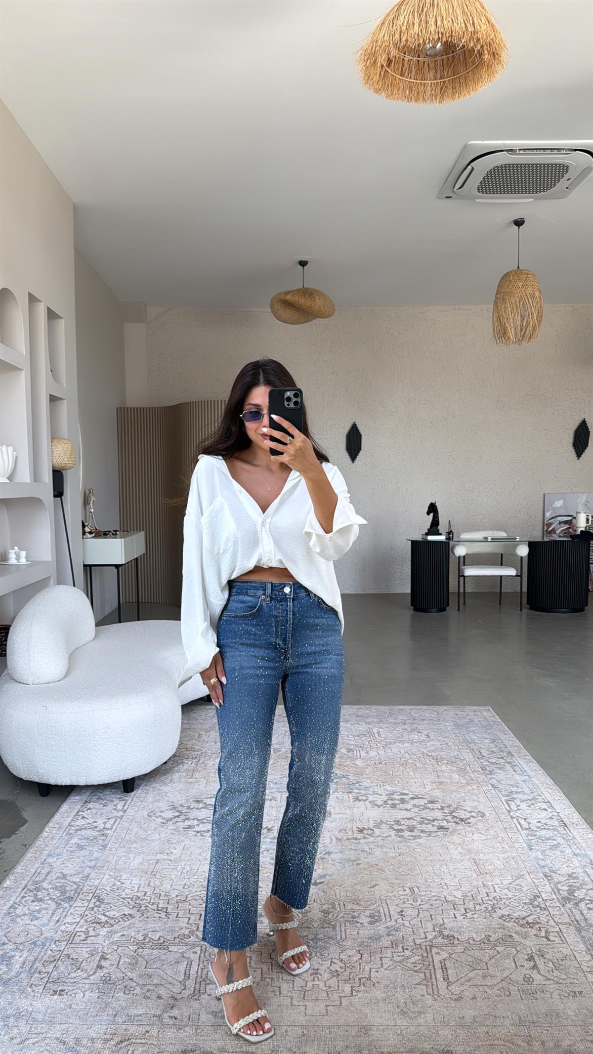 ZR Orijinal Pırıltı Jean