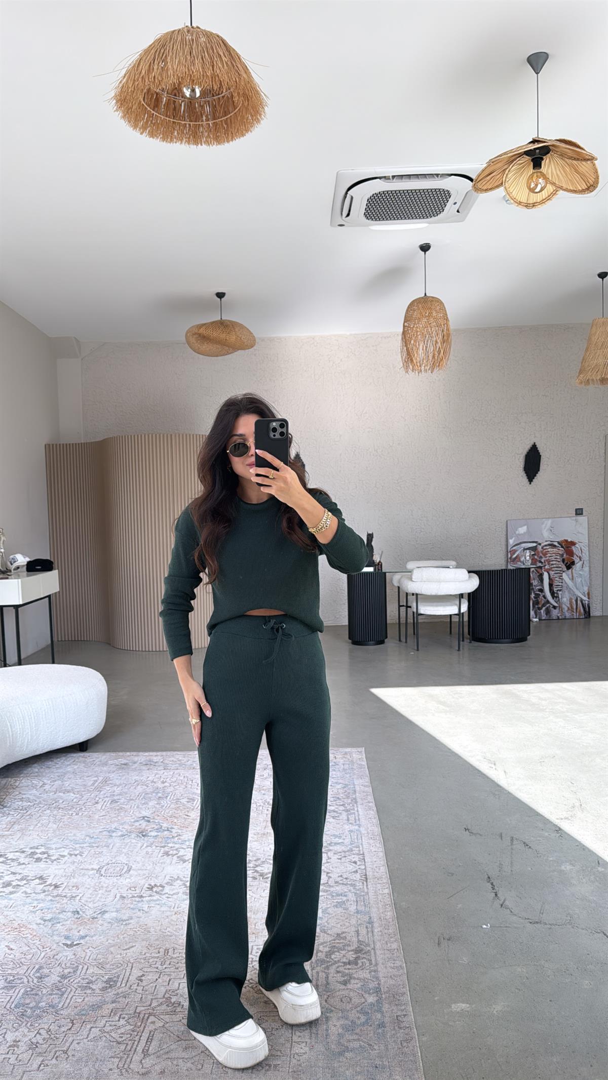 Zümrüt Fitilli Takım