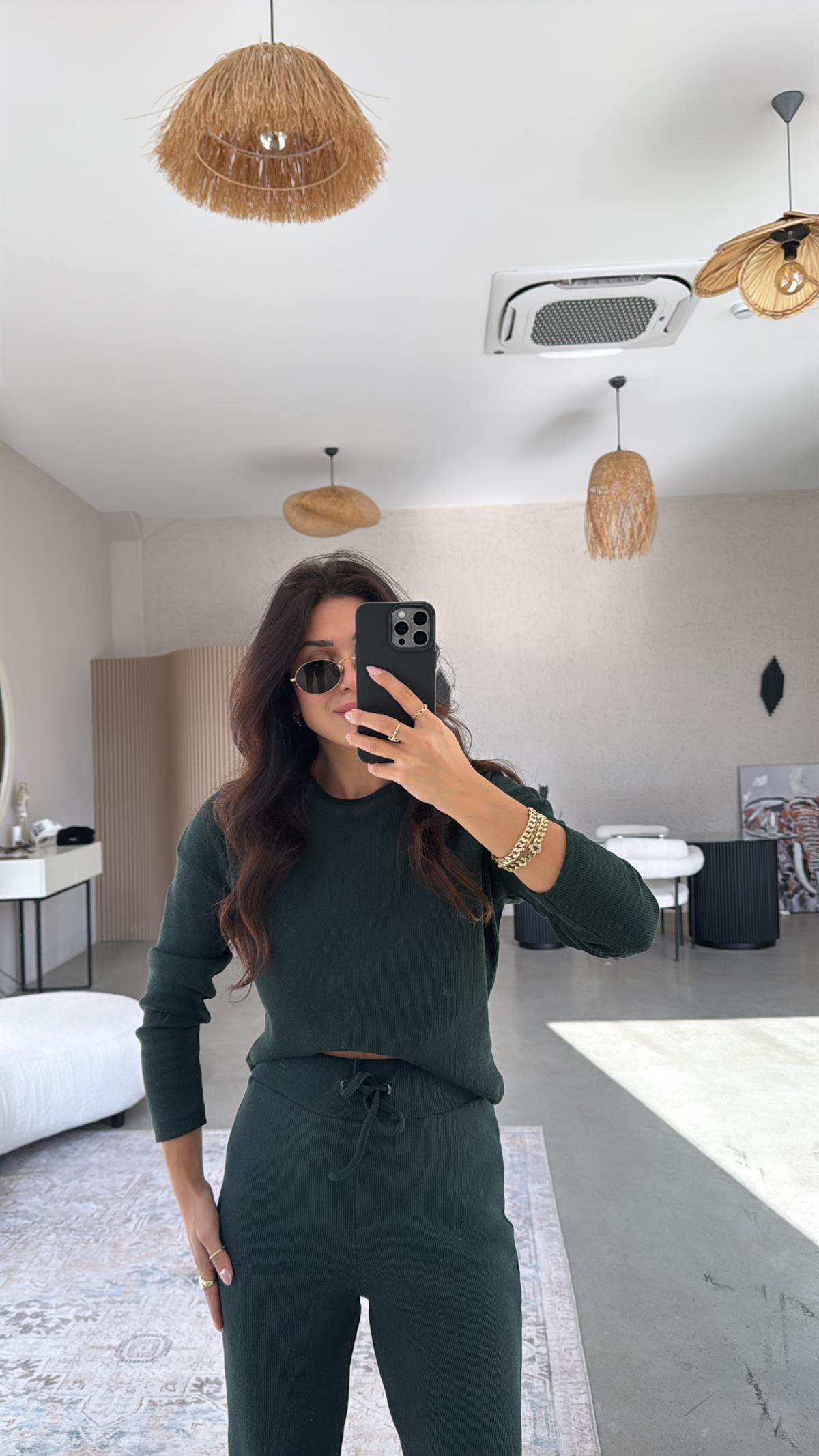 Zümrüt Fitilli Takım