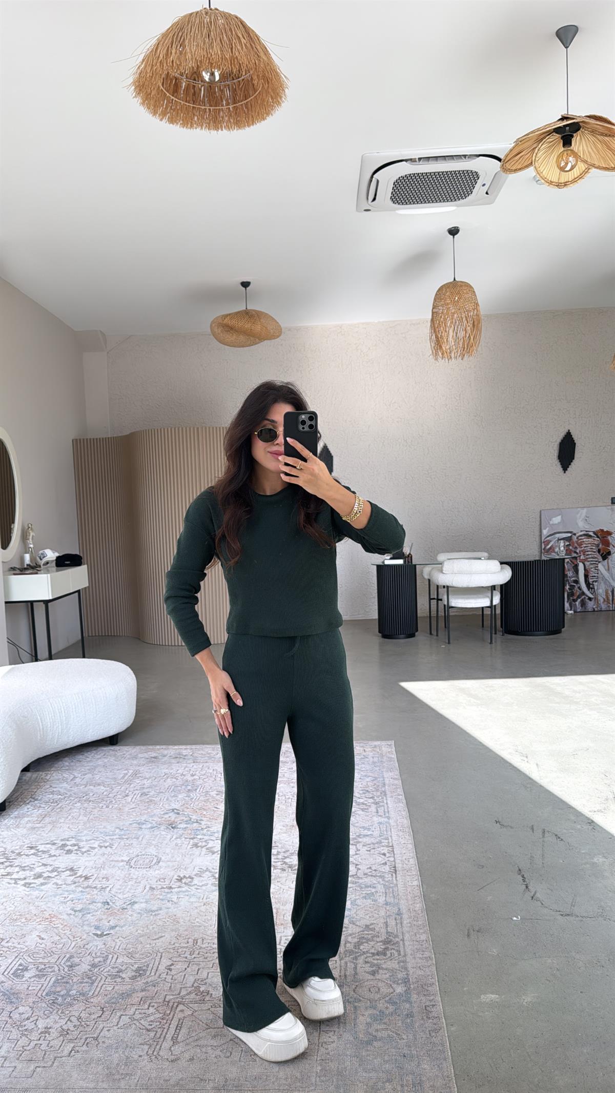 Zümrüt Fitilli Takım