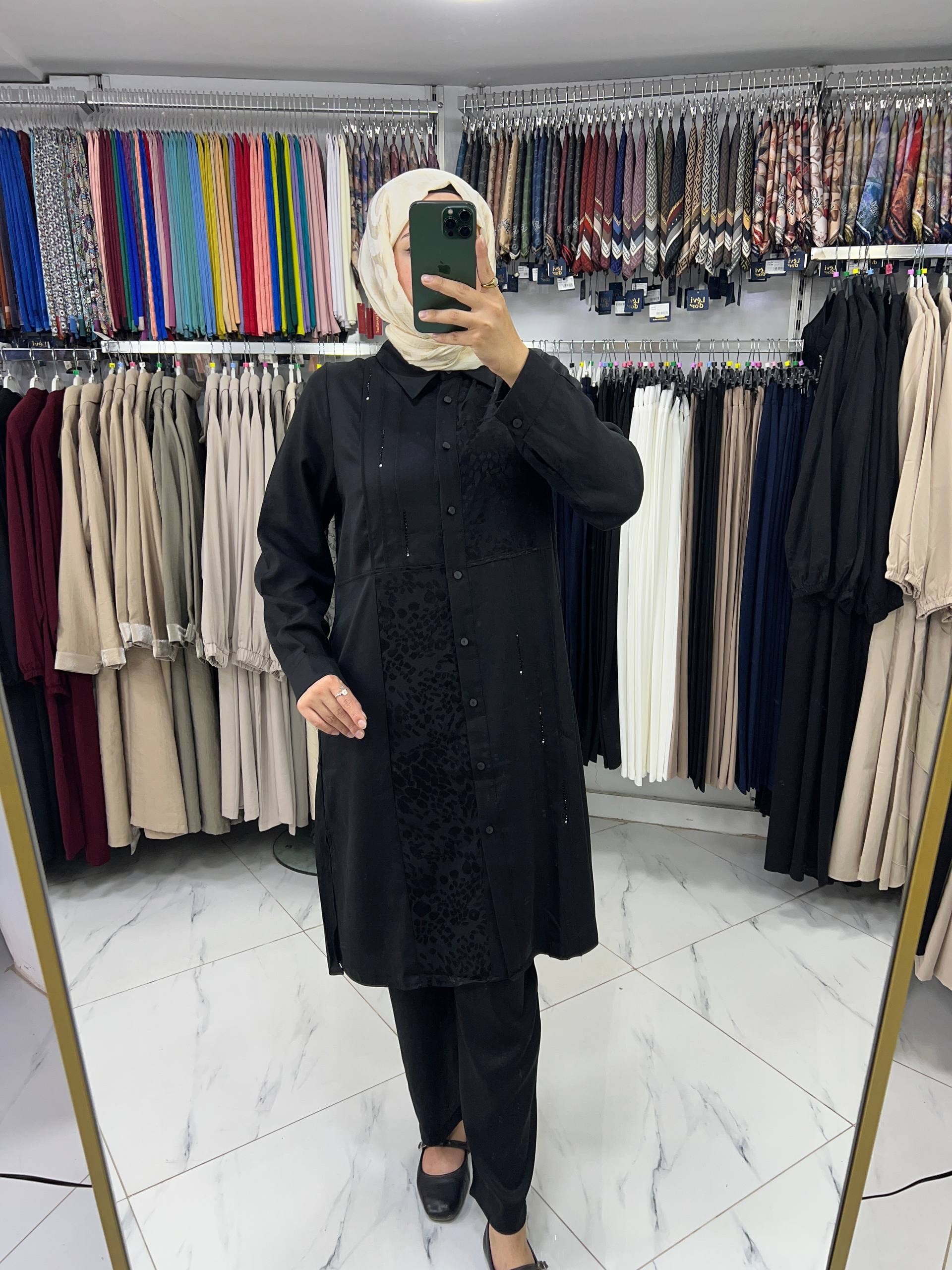 261550 Micca Pantalonlu Takım SİYAH