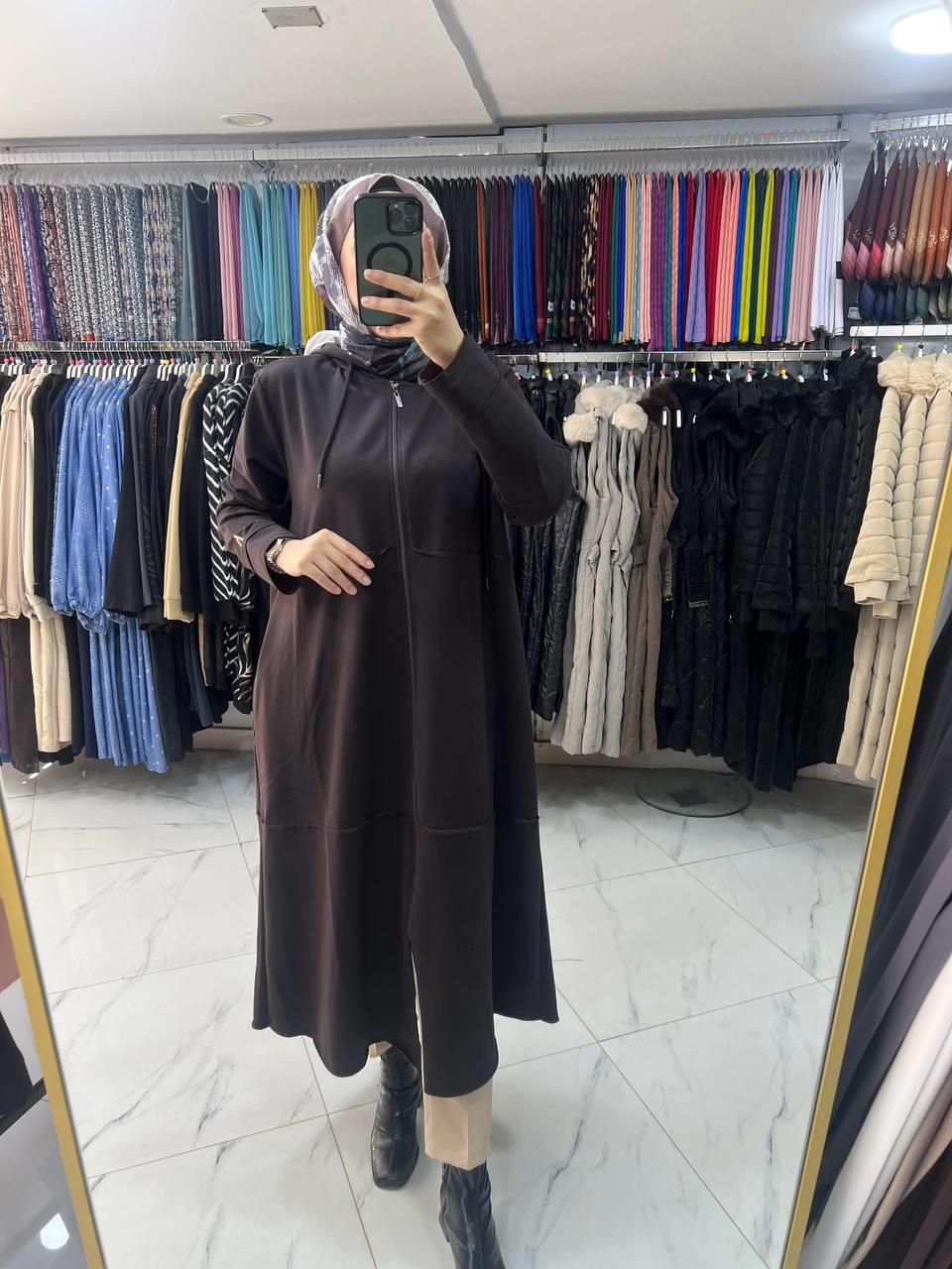 93009 Allday Dikişli Giy Çık KAHVE