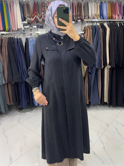 6140 Qeten Zımbalı Giy ÇIk SİYAH