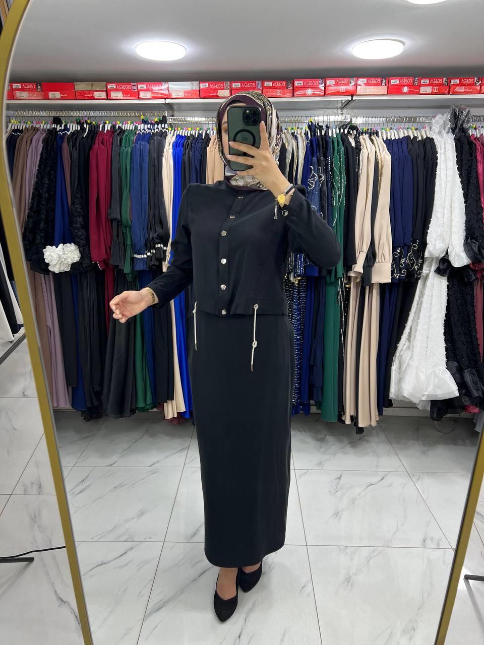 25145 Moda Perfect Takım SİYAH