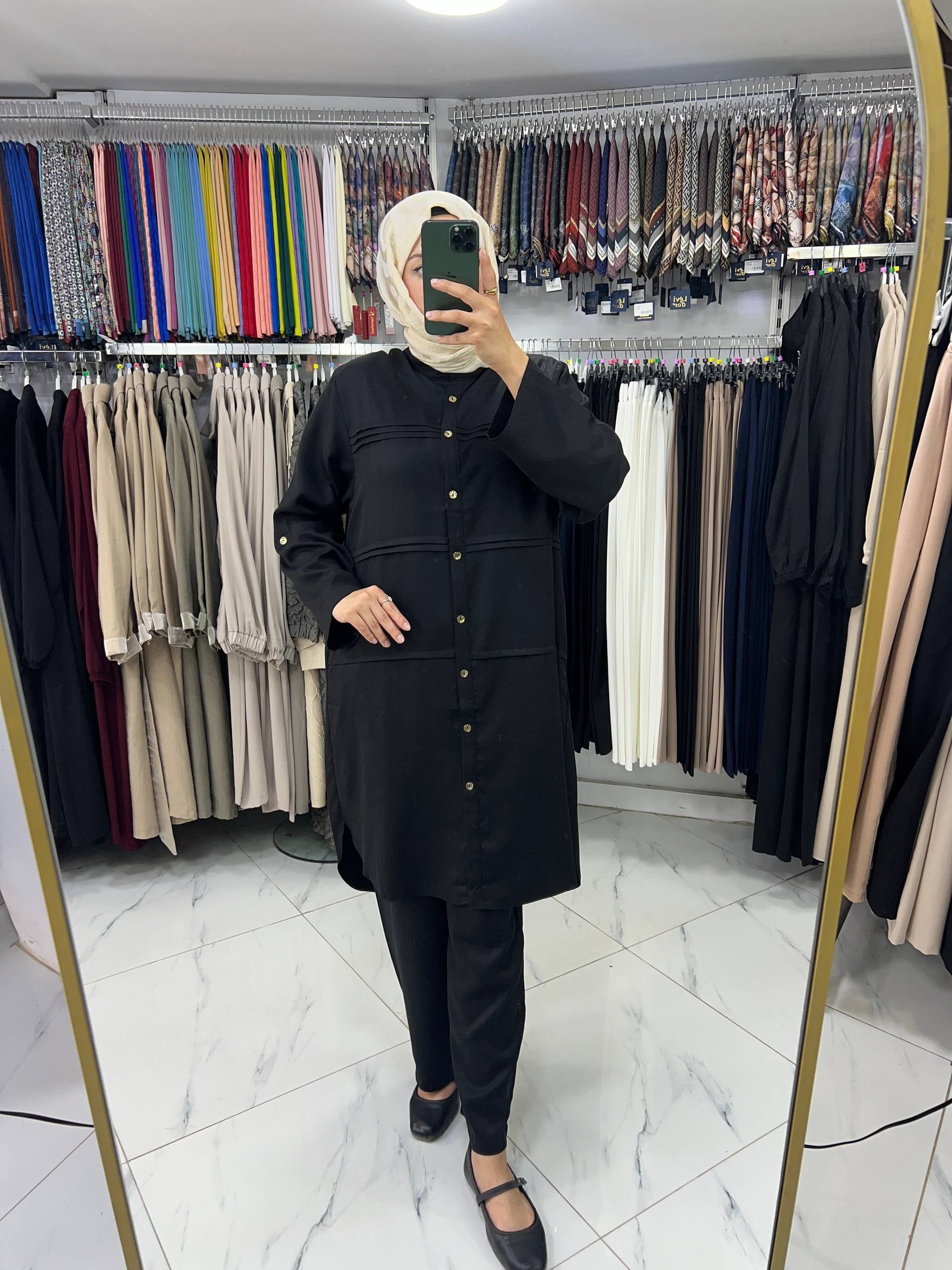 261826 Micca Plus Pantolonlu Takım SİYAH