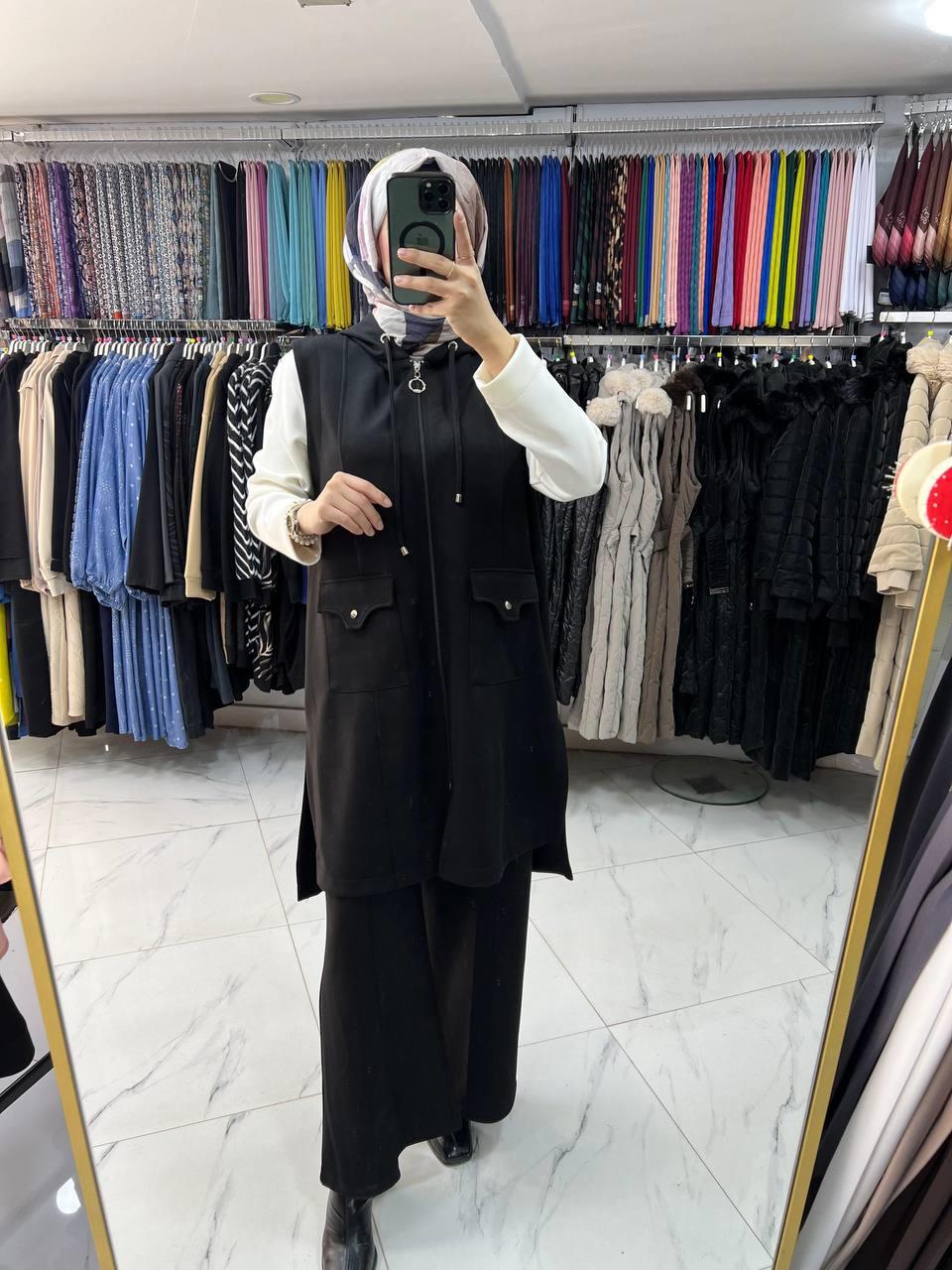 3389 Tripen Oysho Üçlü Takım SİYAH