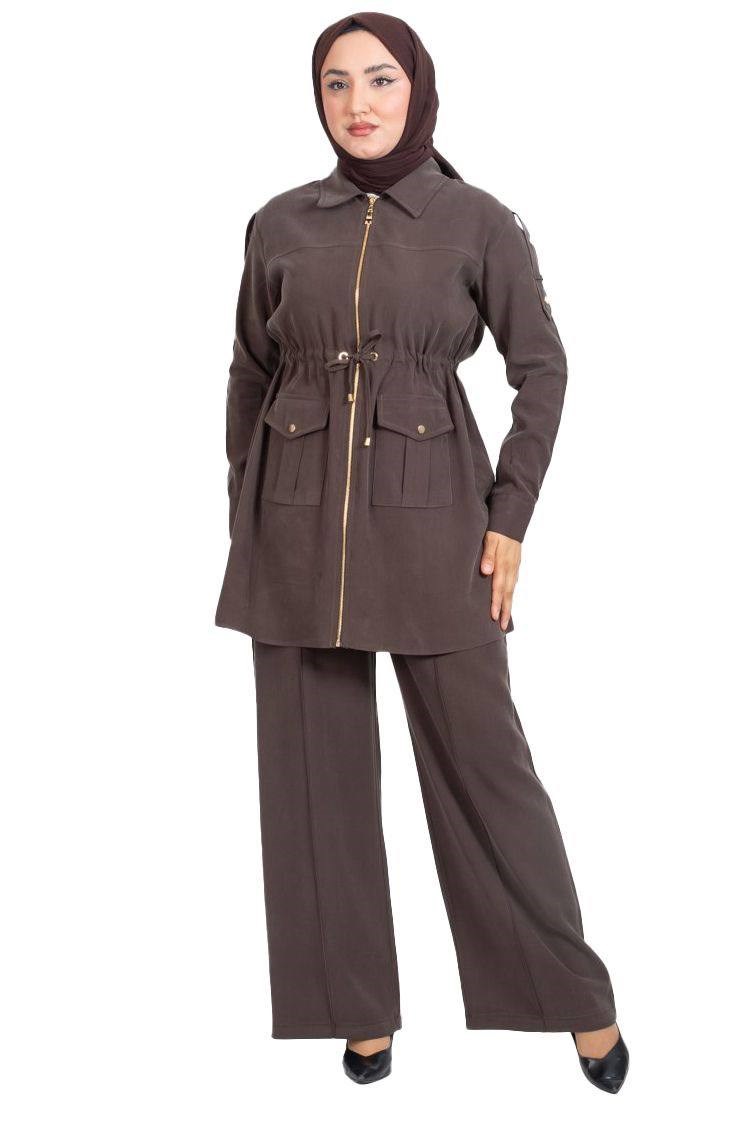 3402 Tripen Benetti Pant Takım KAHVE