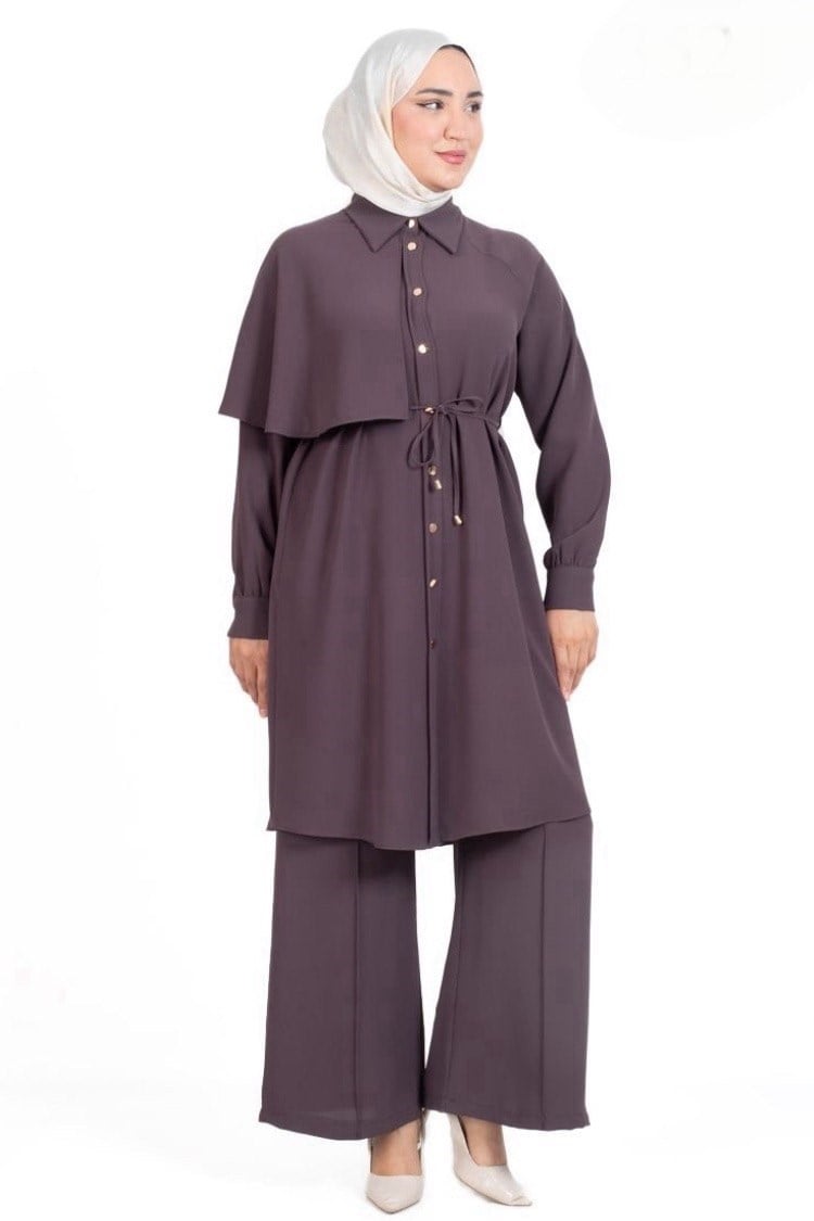 3521 Tripen New Polo Pan. Takım KAHVE