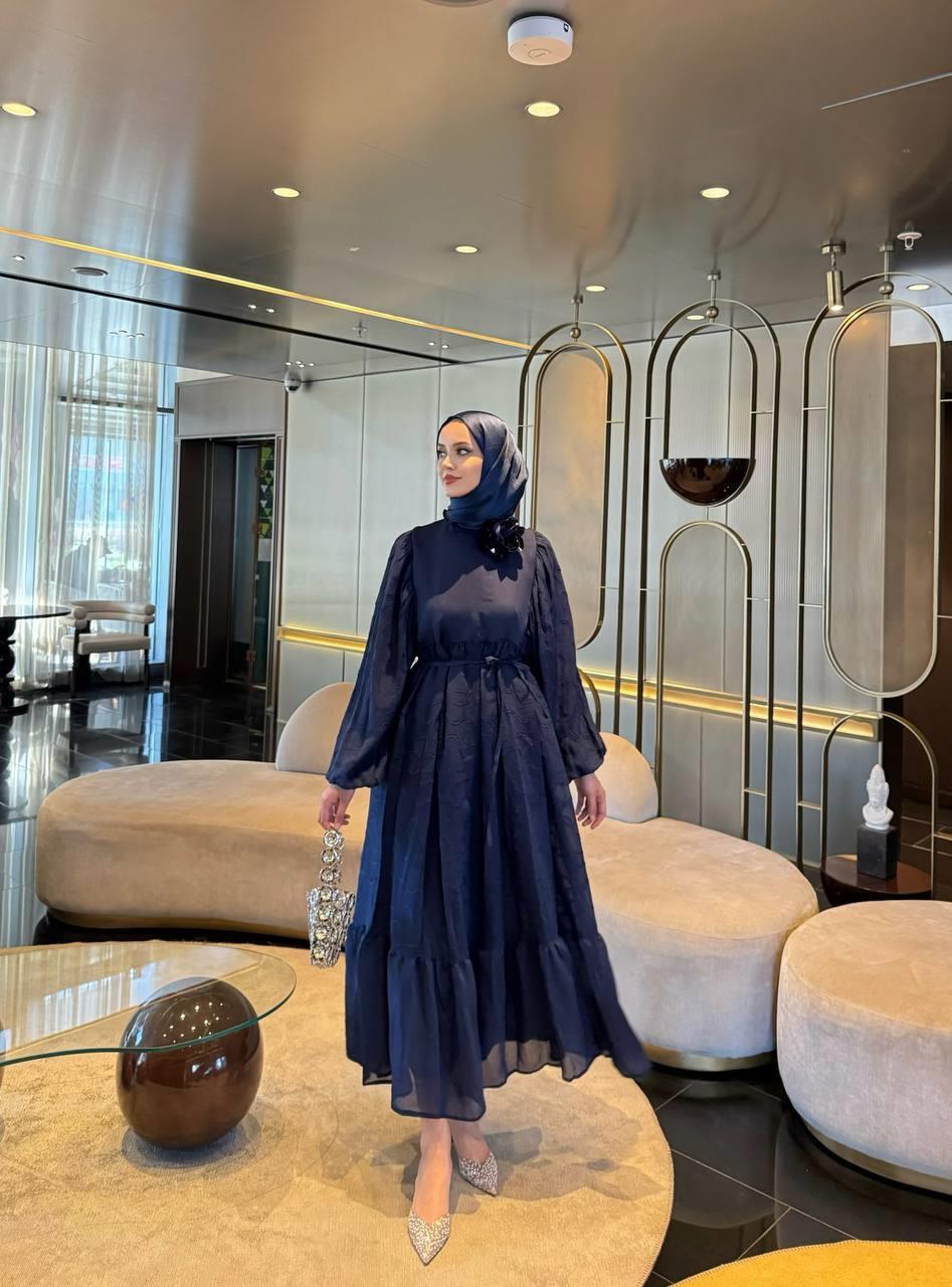 51113 Fushya Elbise LACİVERT