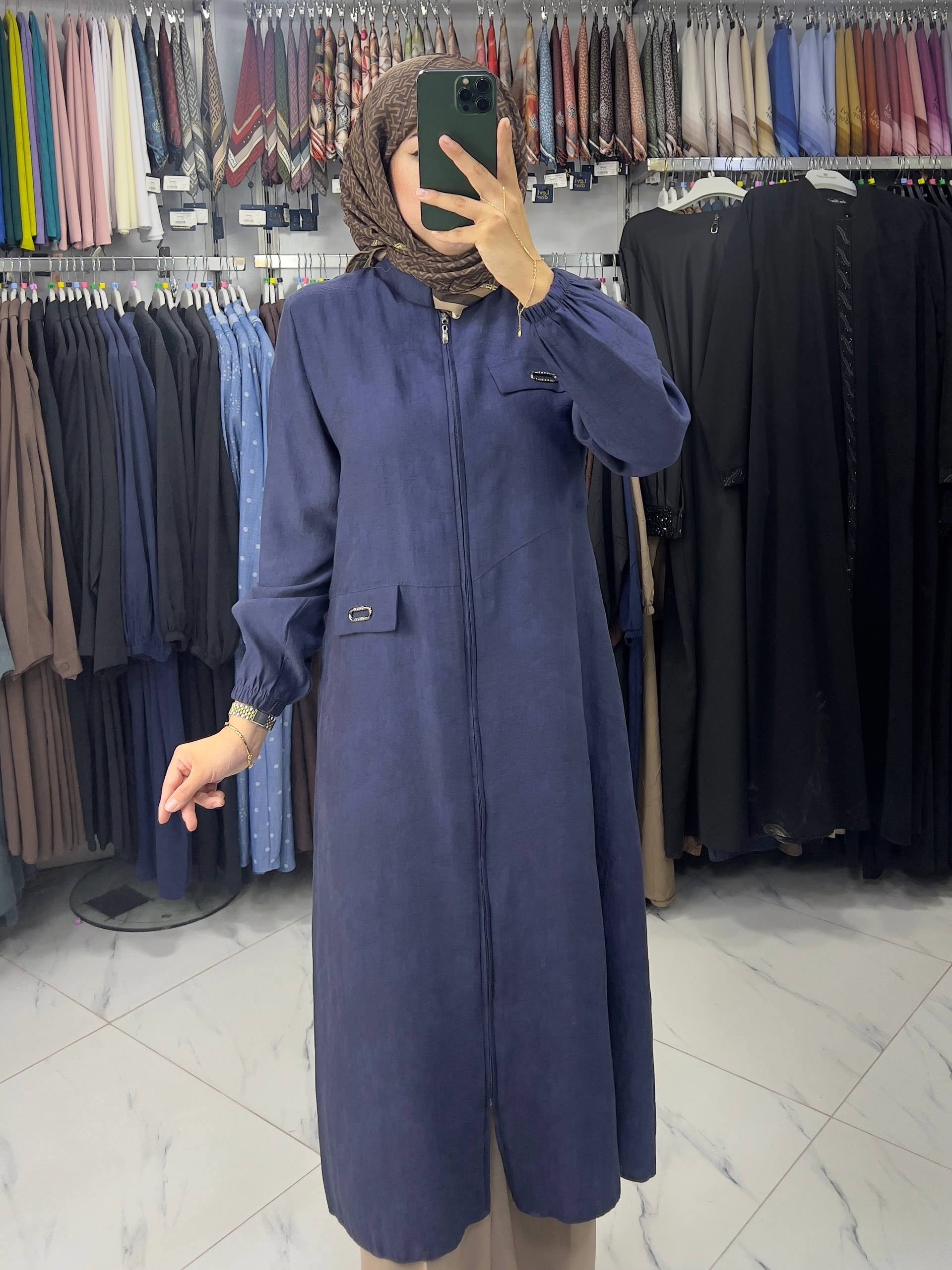 6138 Qeten Giy Çık Lacivert