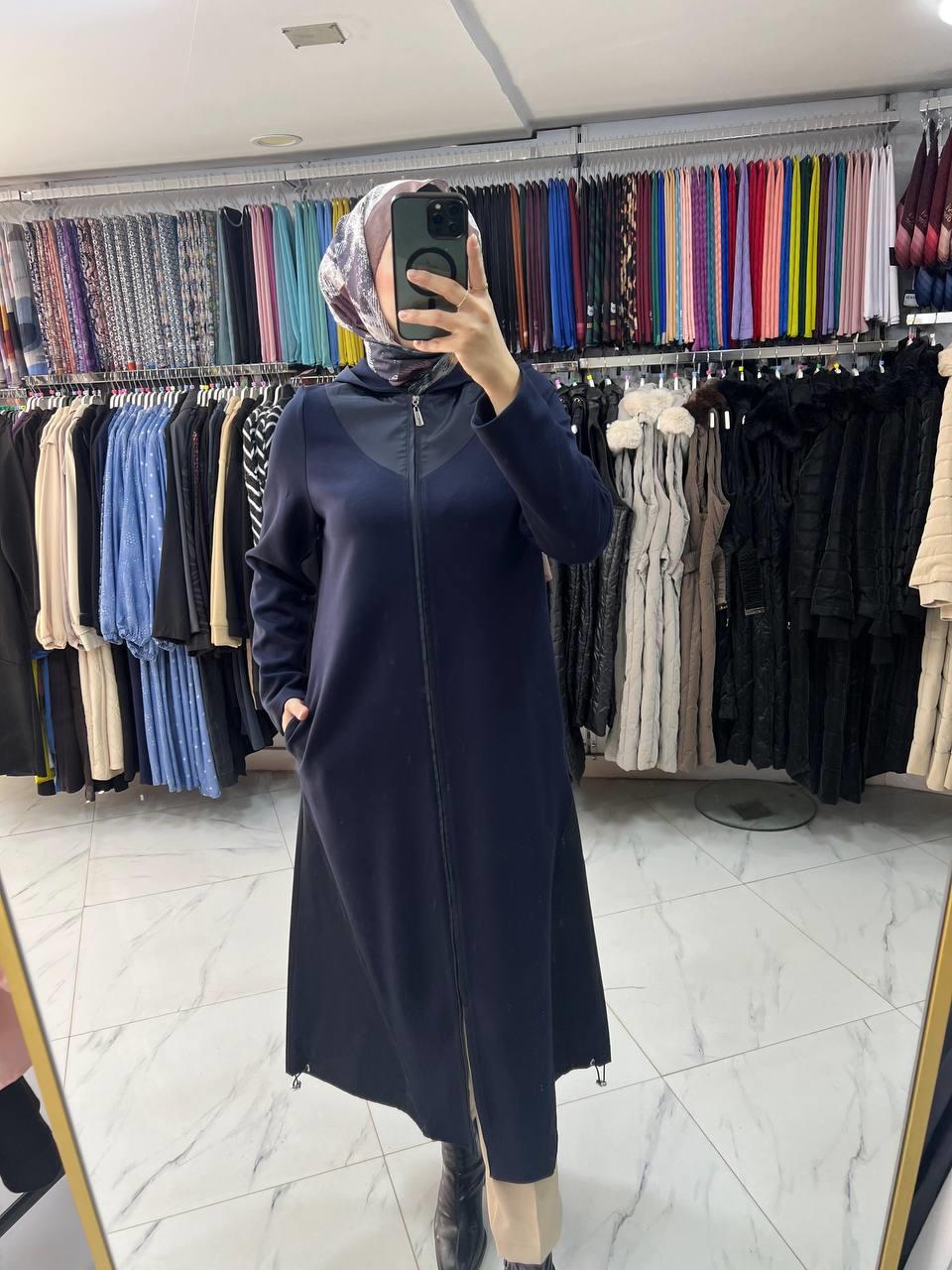 7652 Nihle Giy Çık LACİVERT