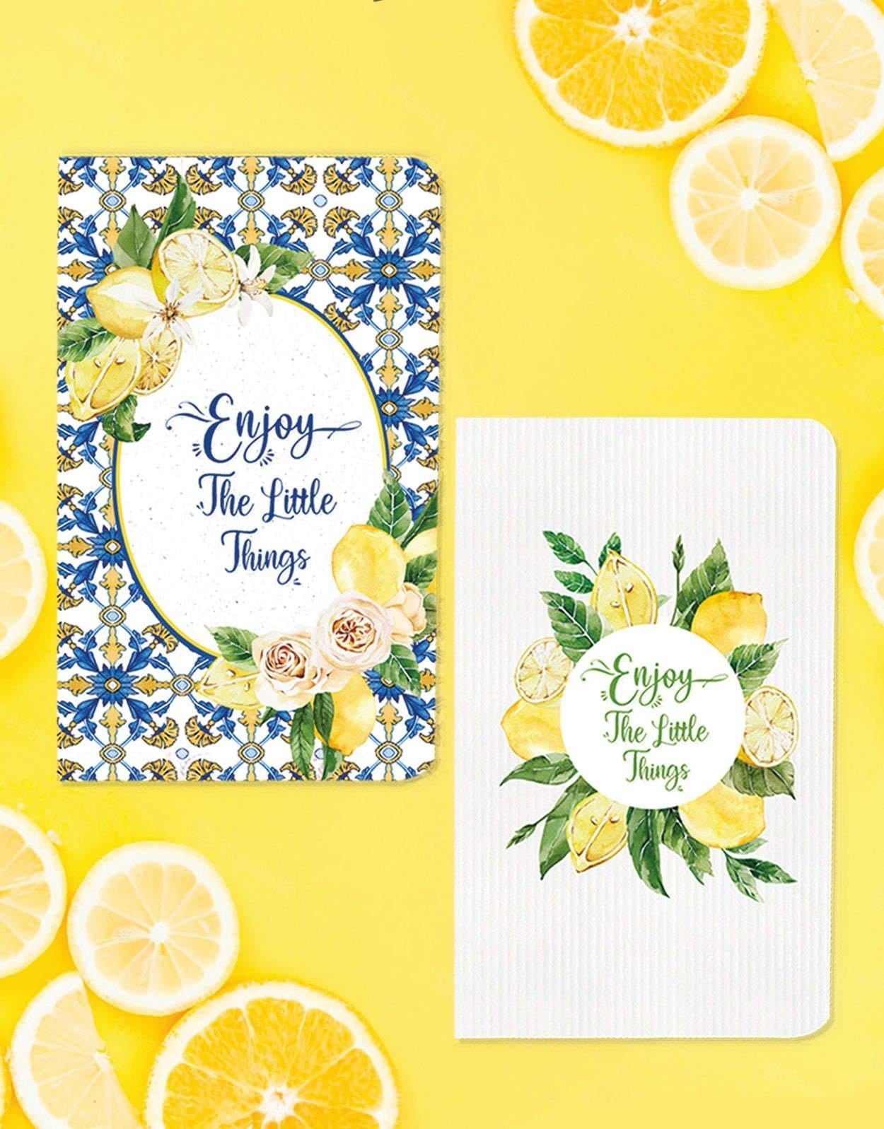 2'li Limon Defter Set