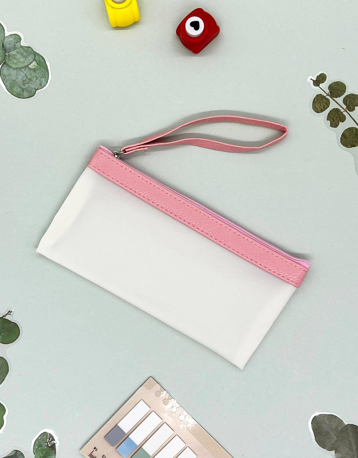 Su Geçirmez Silikon Pembe Soft  Çanta / Toparlayıcı / Kalem Kutu
