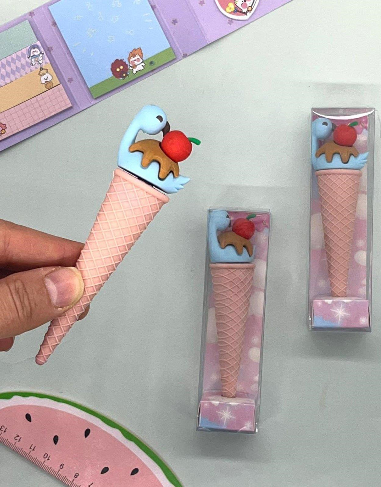 Kahverengi Renkli Flamingo Külah Silgi