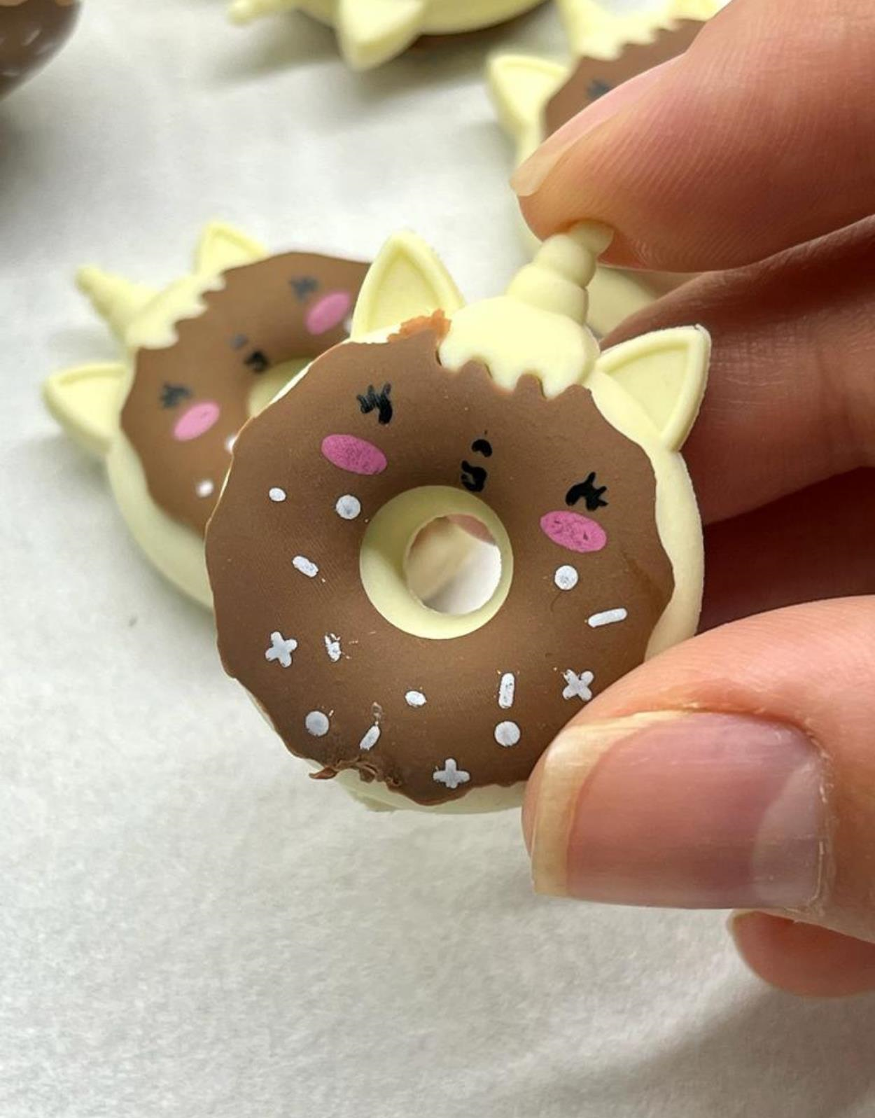Kawaii Donut Kahverengi Silgi