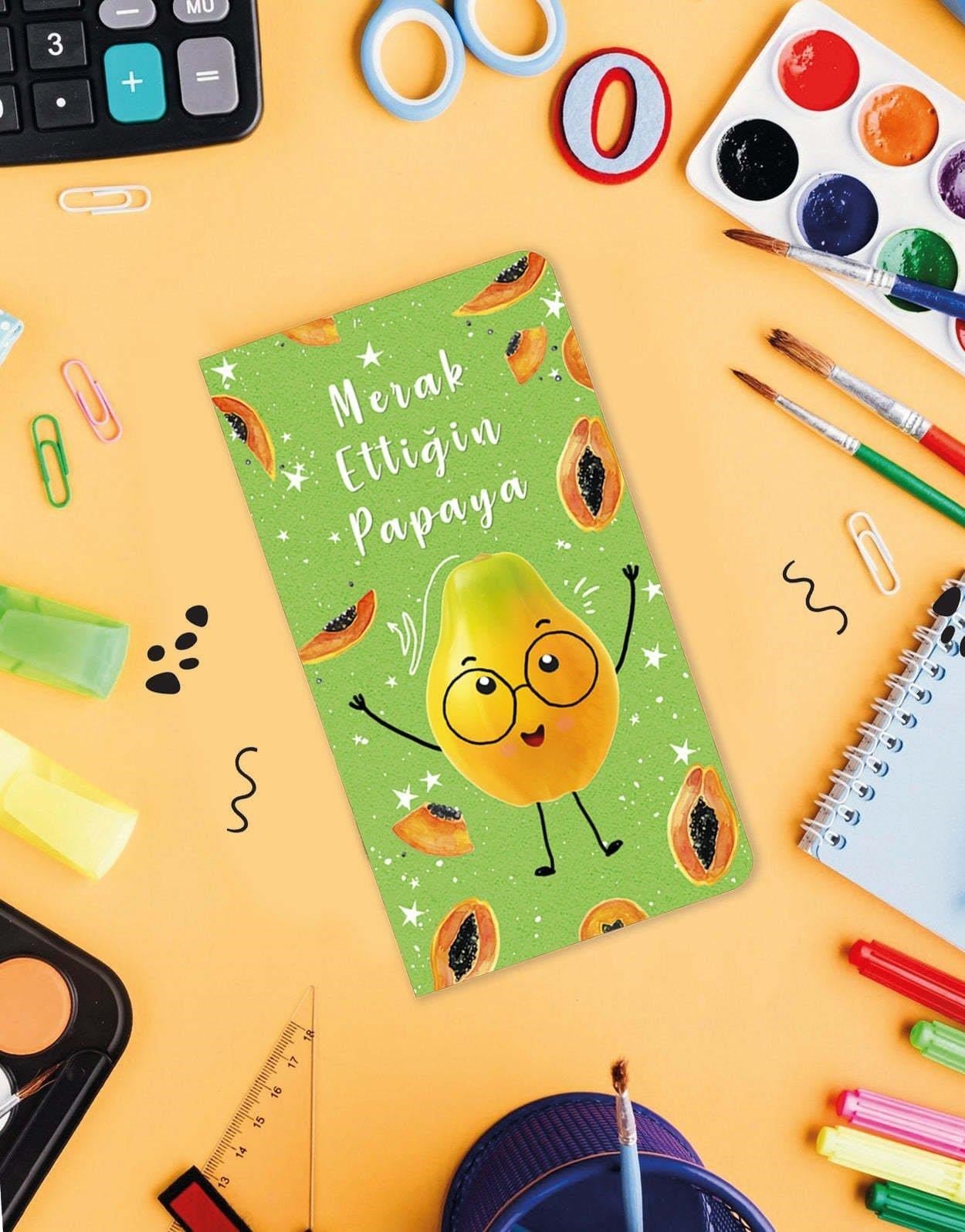 Merak Ettiğin Papaya Mini Defter