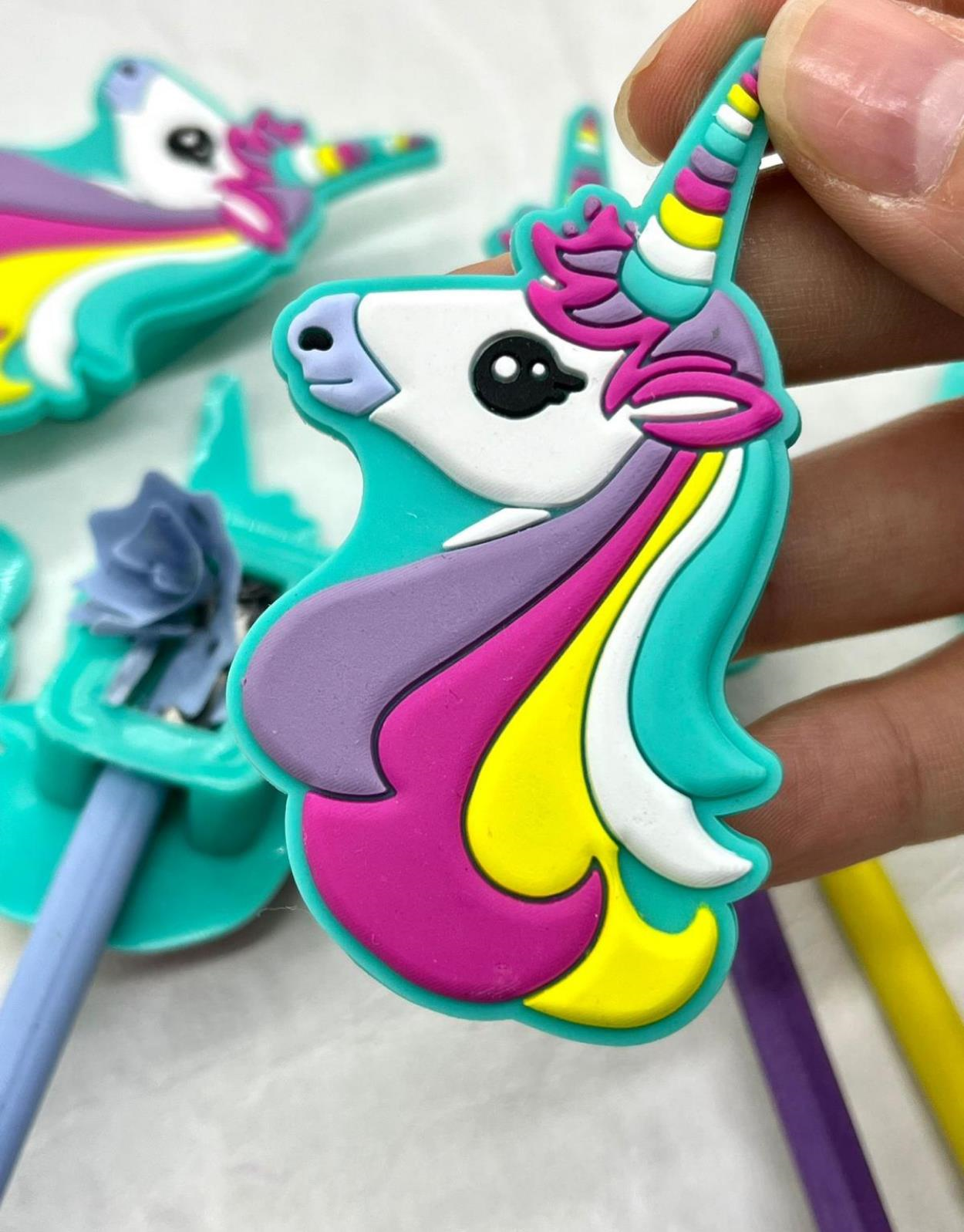 Turkuaz Unicorn Kalemtraş / Kalem Açacağı