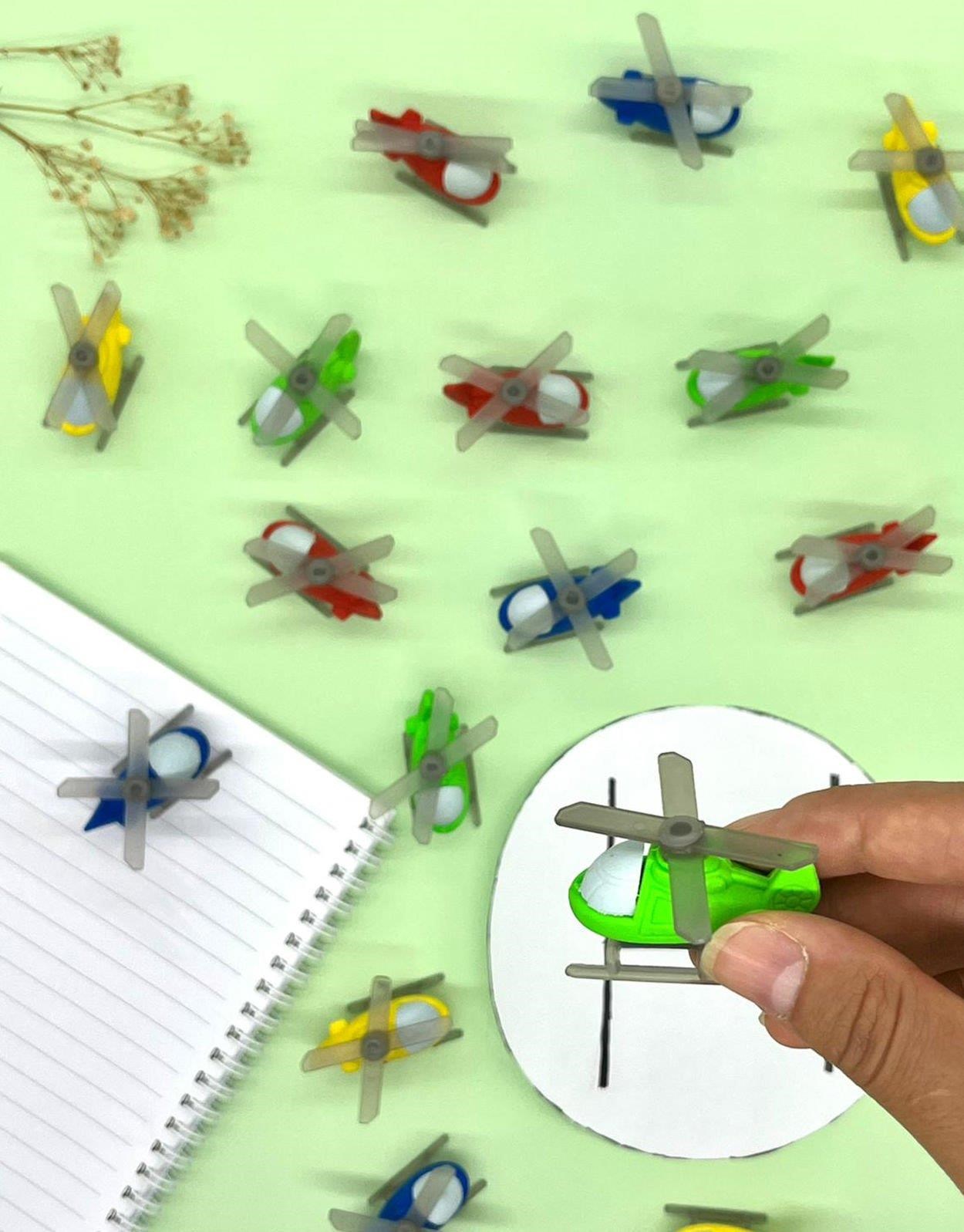 Yeşil Helikopter Silgi