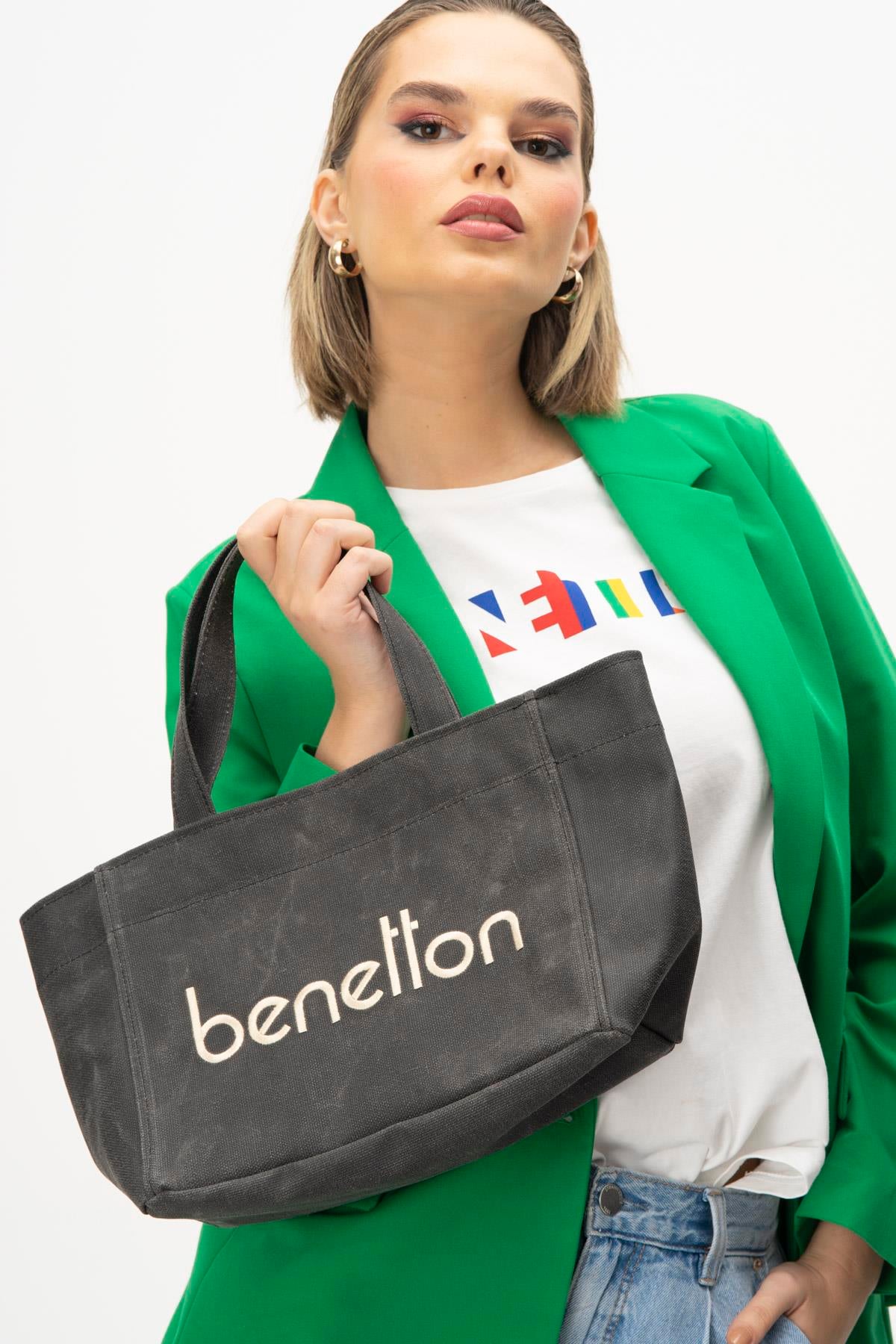 BENETTON KADIN OMUZ ÇANTA BNT_1102 SİYAH