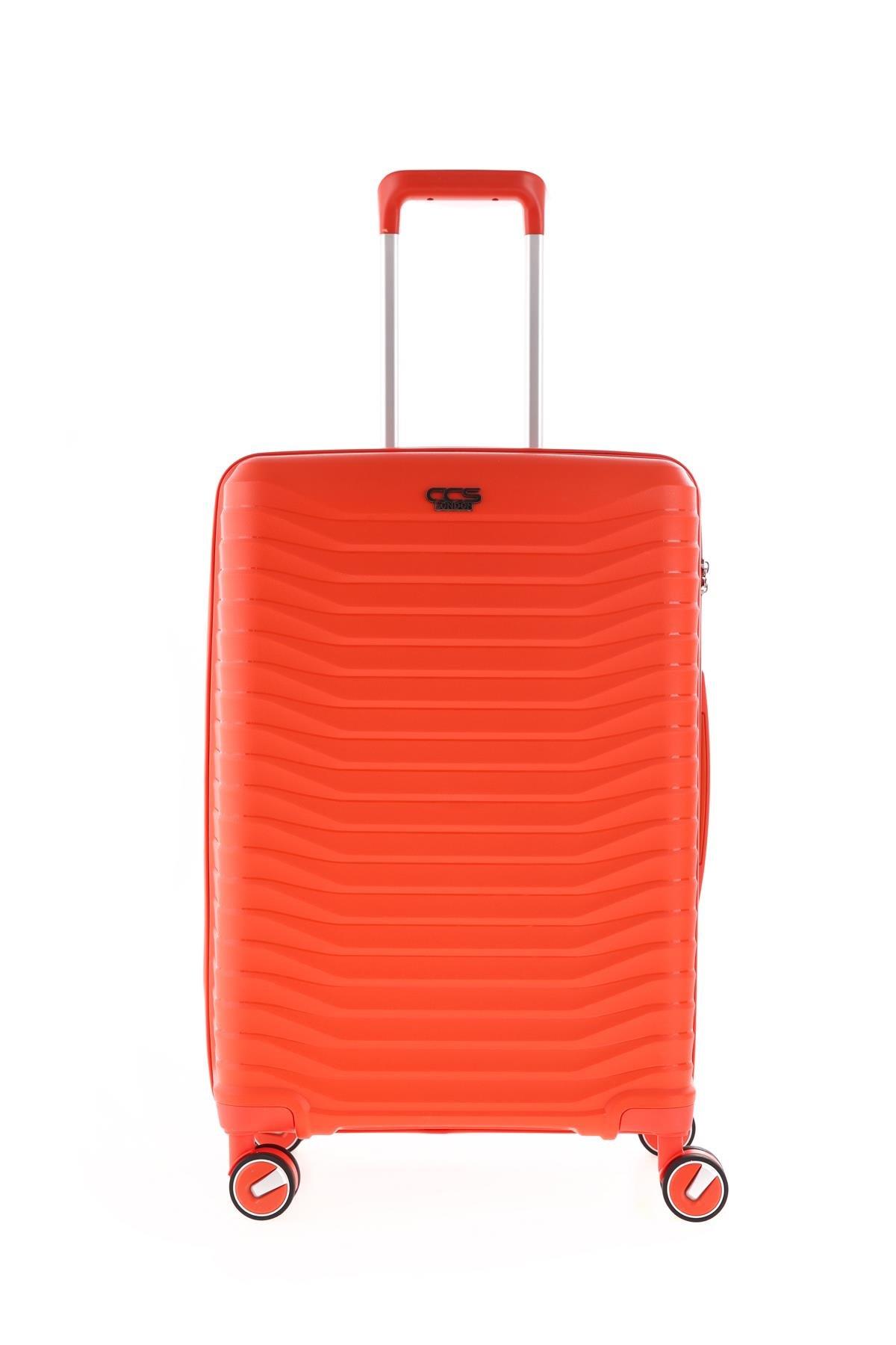 ÇÇS ORTA BOY VALİZ PP TURUNCU