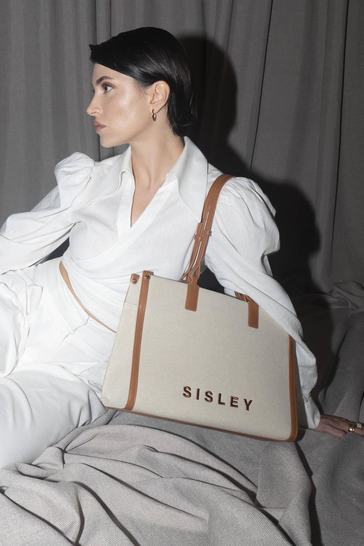 SISLEY KADIN OMUZ ÇANTASI SLY_073 CAMEL