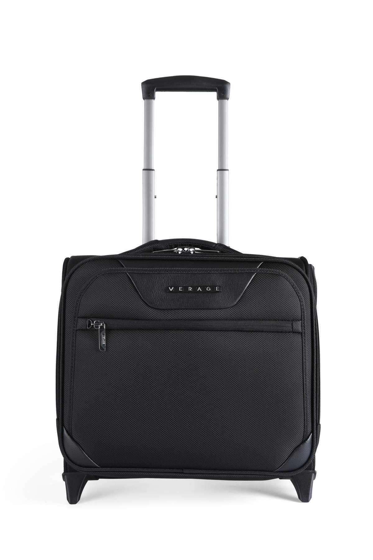 VERAGE KUMAŞ LÜX VALİZ GM18065 V21933 16,5 INC SİYAH