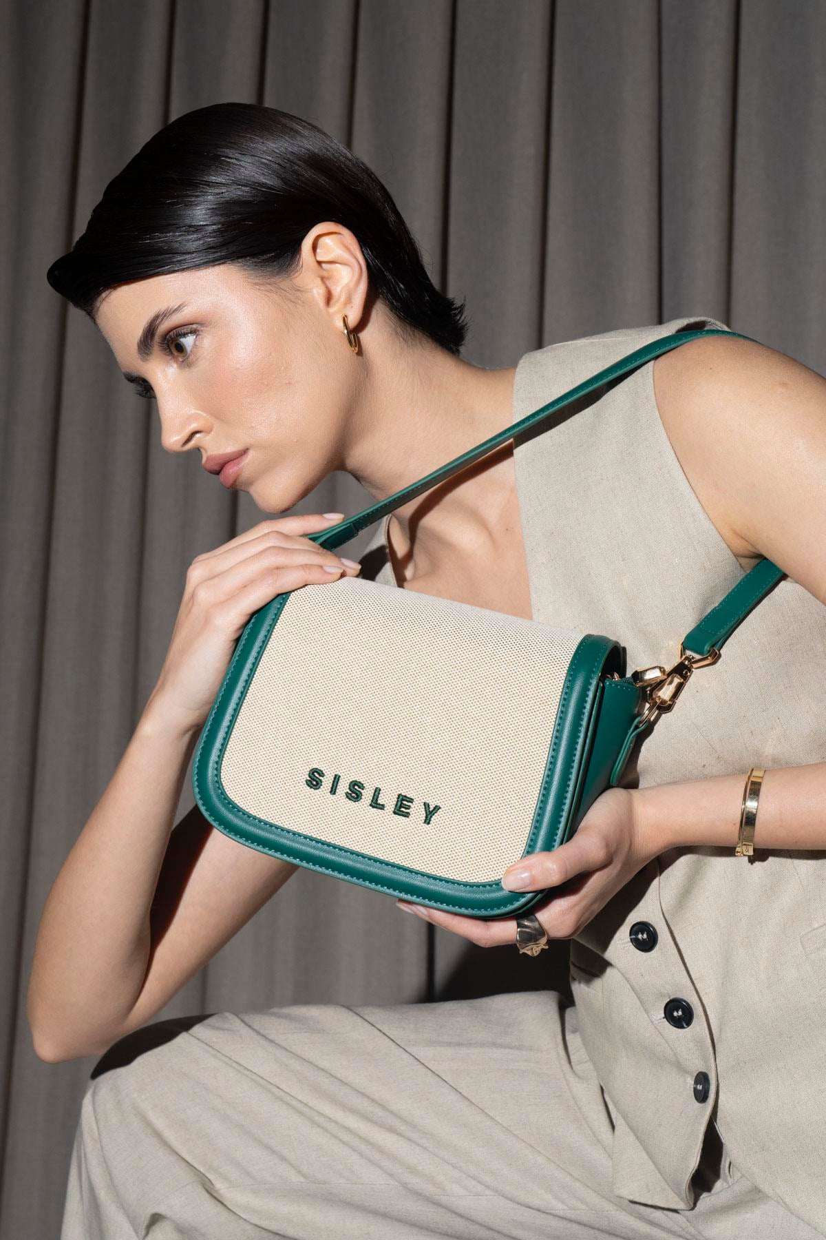 SISLEY KADIN ÇAPRAZ ÇANTA SLY_074 YEŞİL