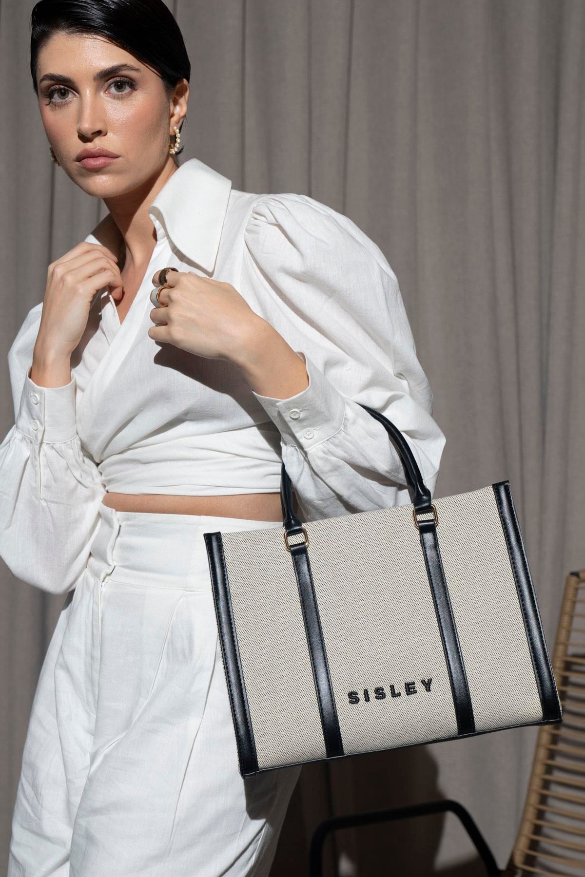 SISLEY KADIN EL VE ÇAPRAZ ÇANTA SLY_127 SİYAH