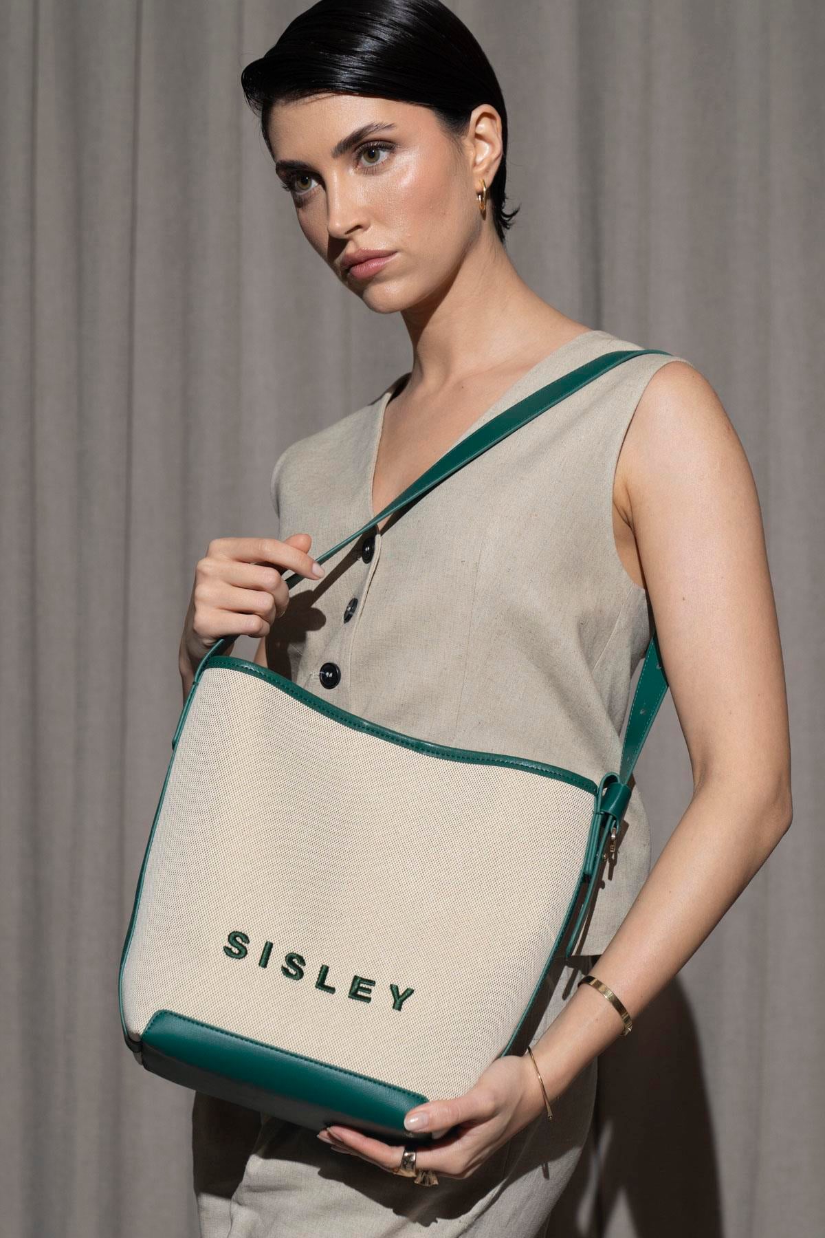 SISLEY KADIN OMUZ ÇANTA SLY_124 YEŞİL