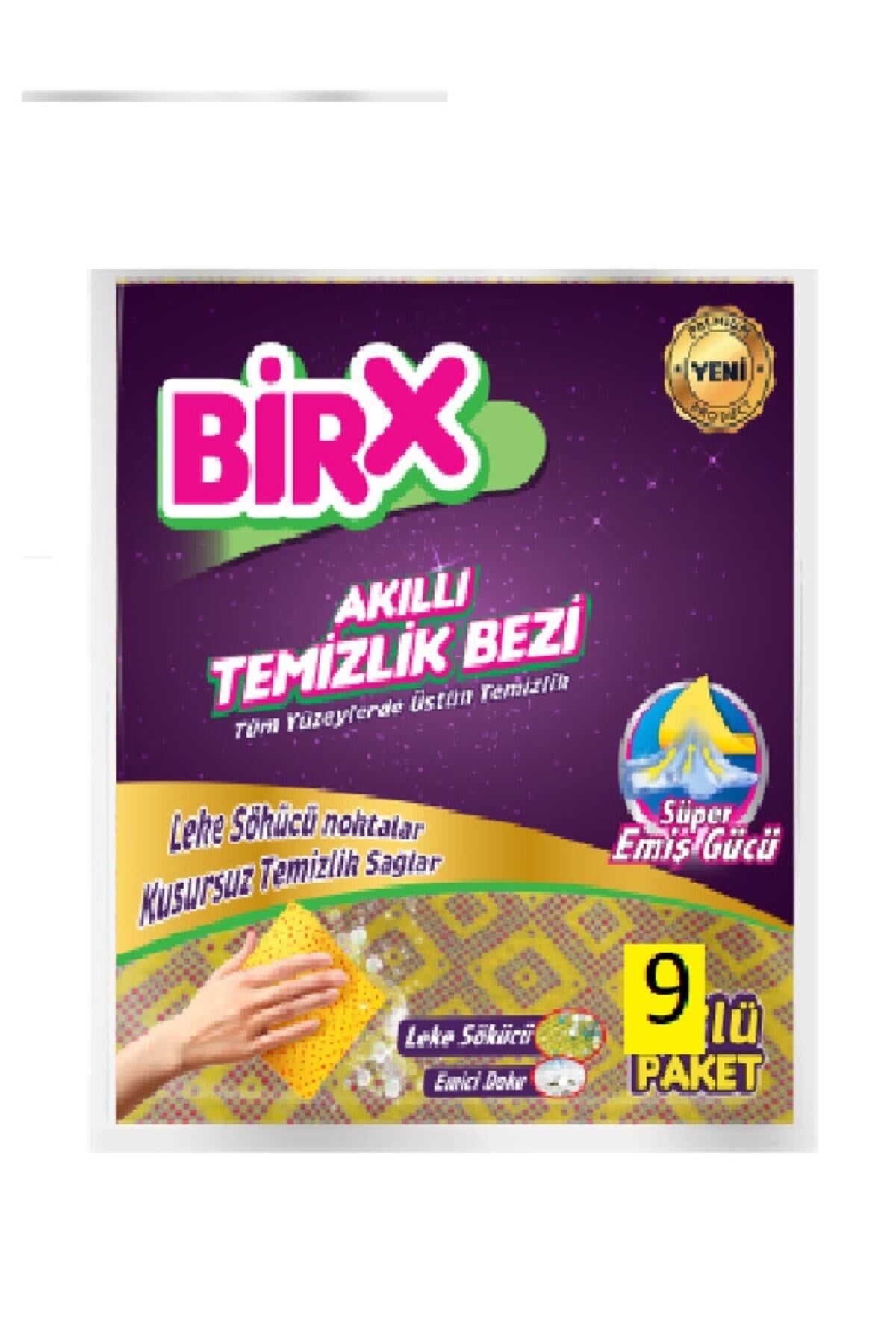 Birx Akıllı Temizlik Bezi (9 adet)